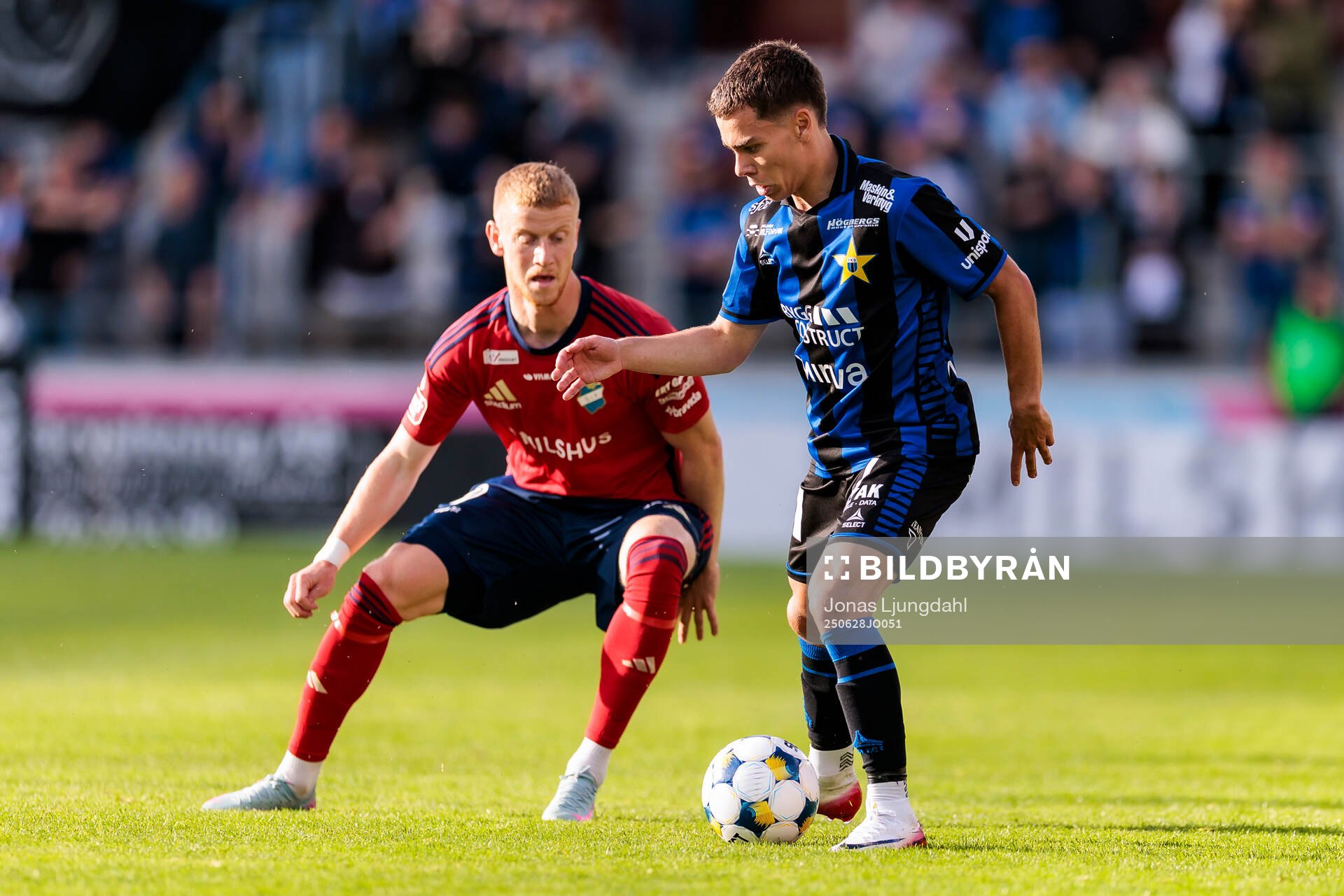 Östers Daniel Ask och Sirius Leo Walta