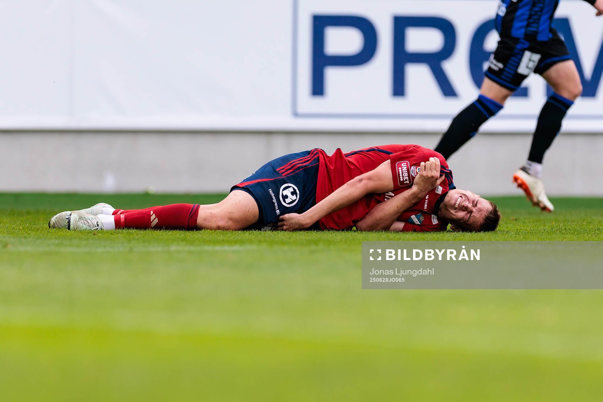 Östers Matias Tamminen har ont