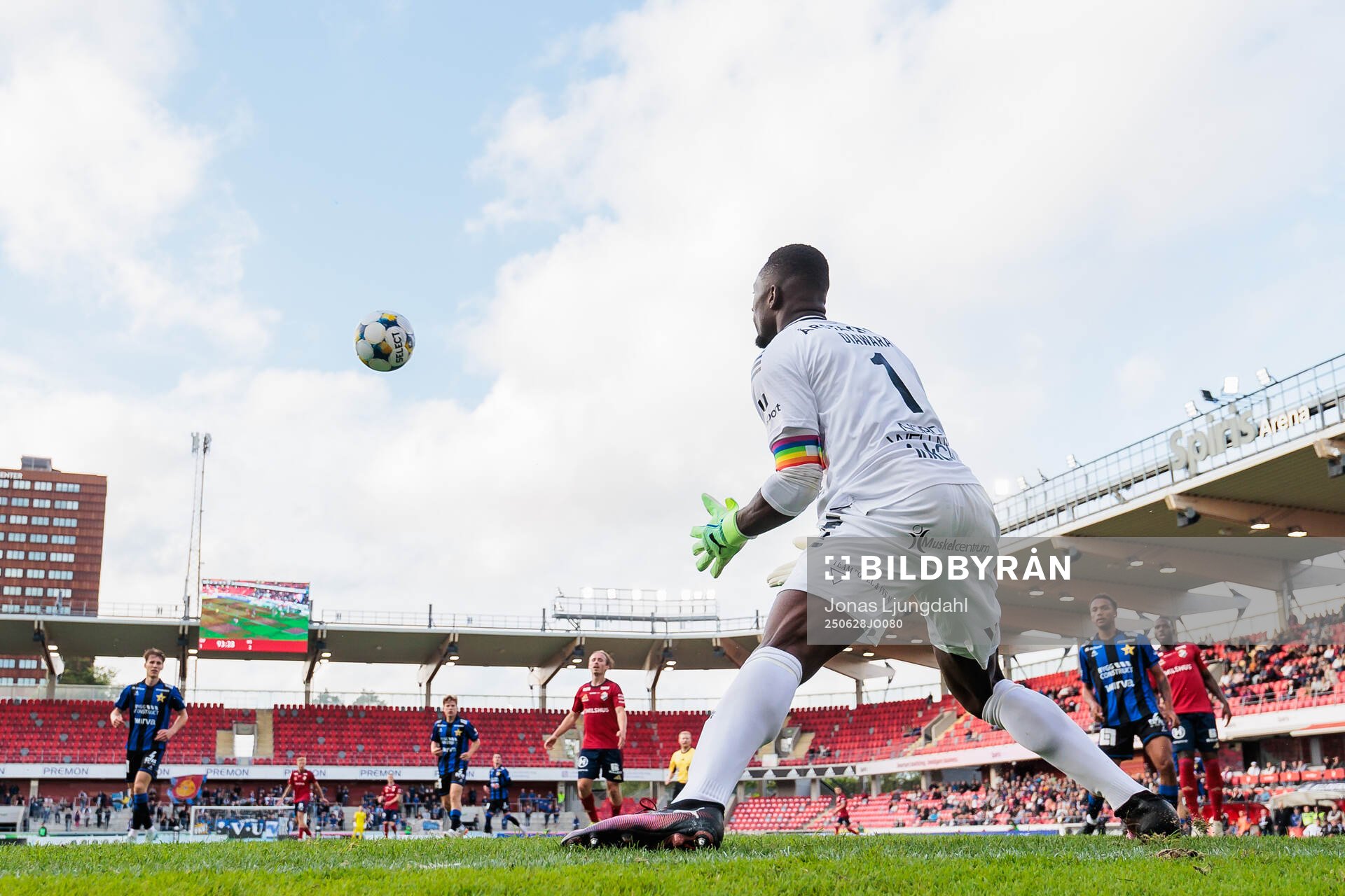 Sirius målvakt Ismael Diawara