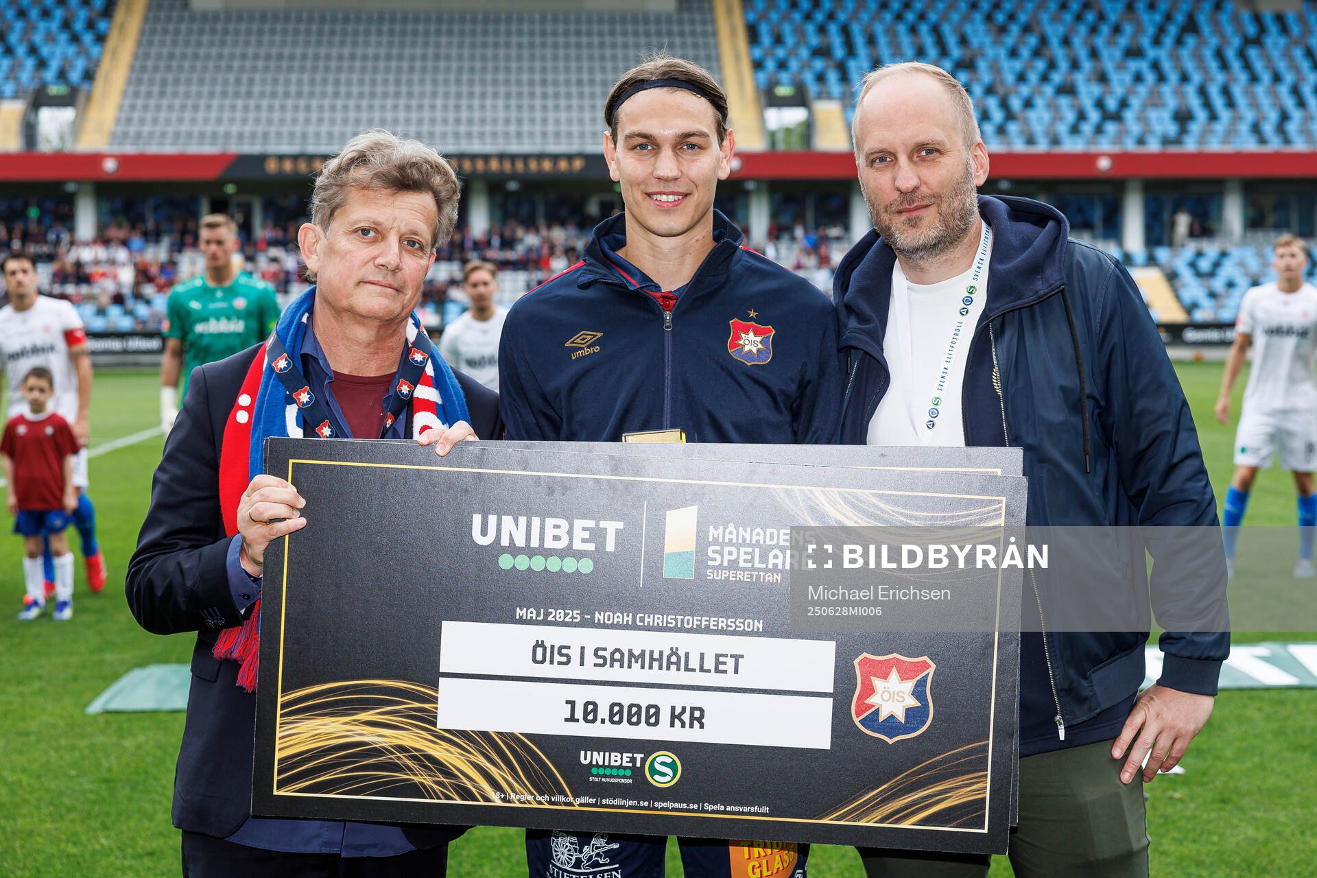 Örgrytes Noah Christoffersson tilldelas priset månadens