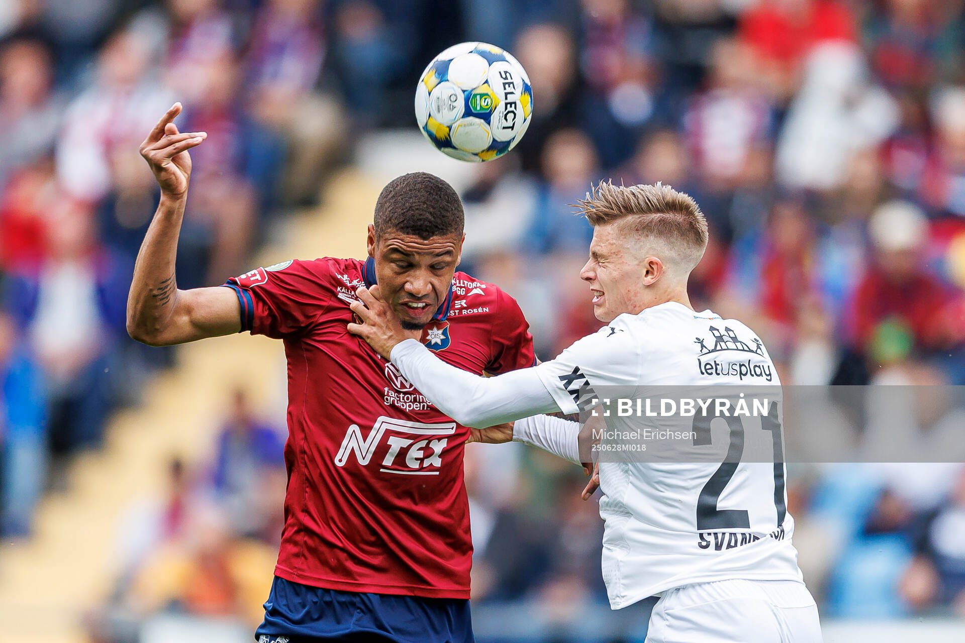 Örgrytes Mikael Dyrestam och Helsingborgs Adrian Svanbäck