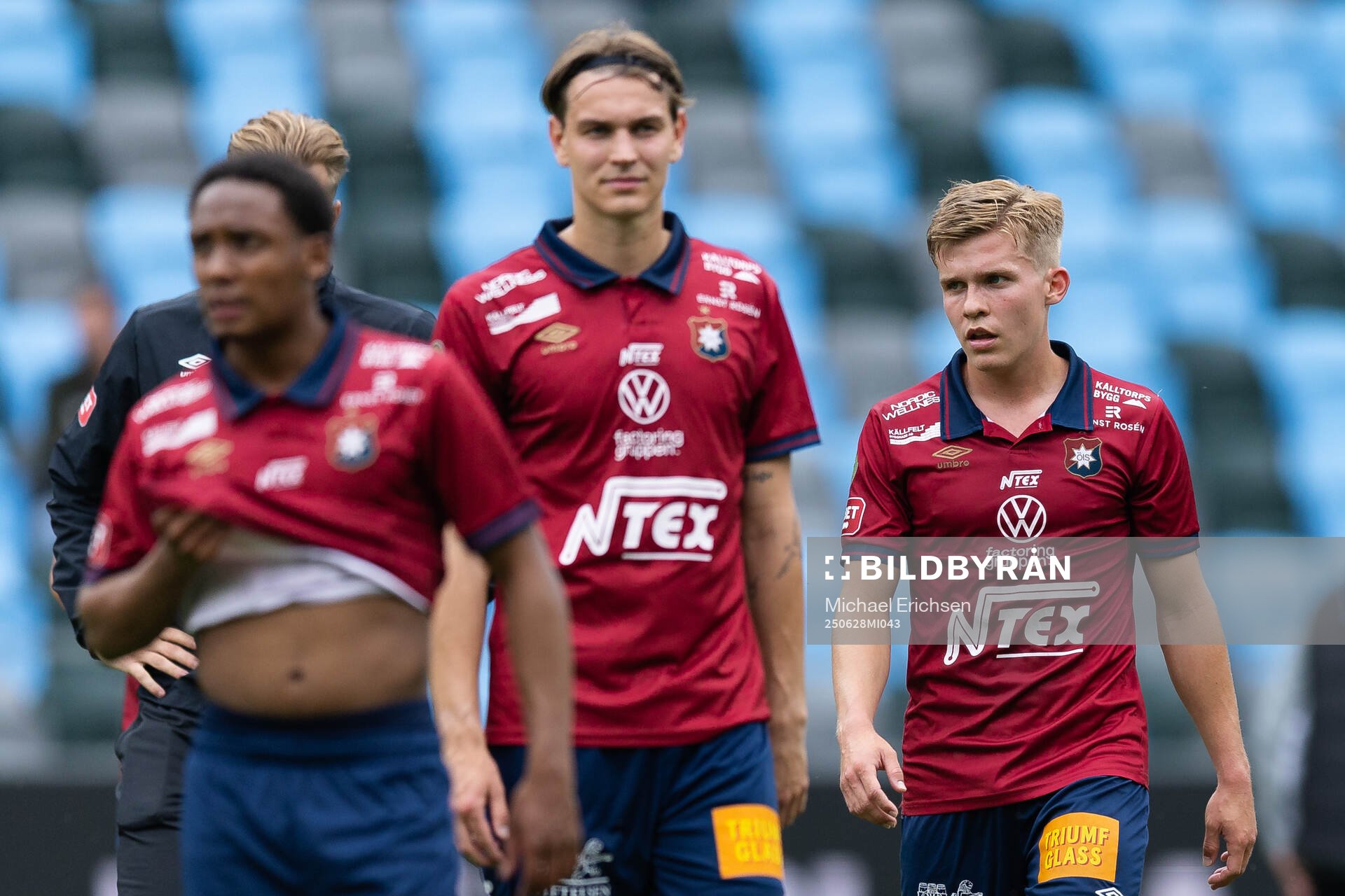 Örgrytes Noah Christoffersson och Isak Dahlqvist  deppar