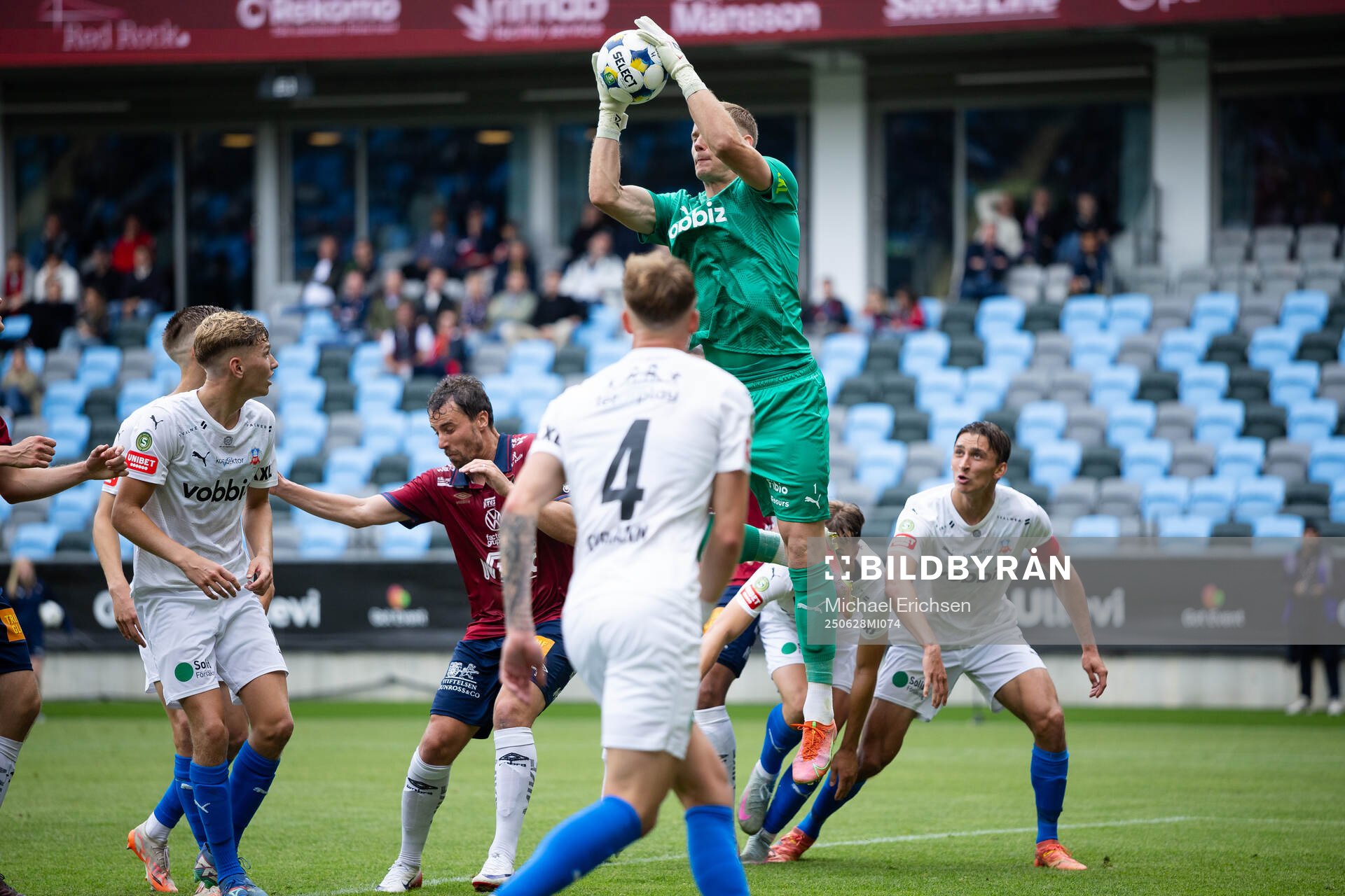 Helsingborgs målvakt Johan Brattberg