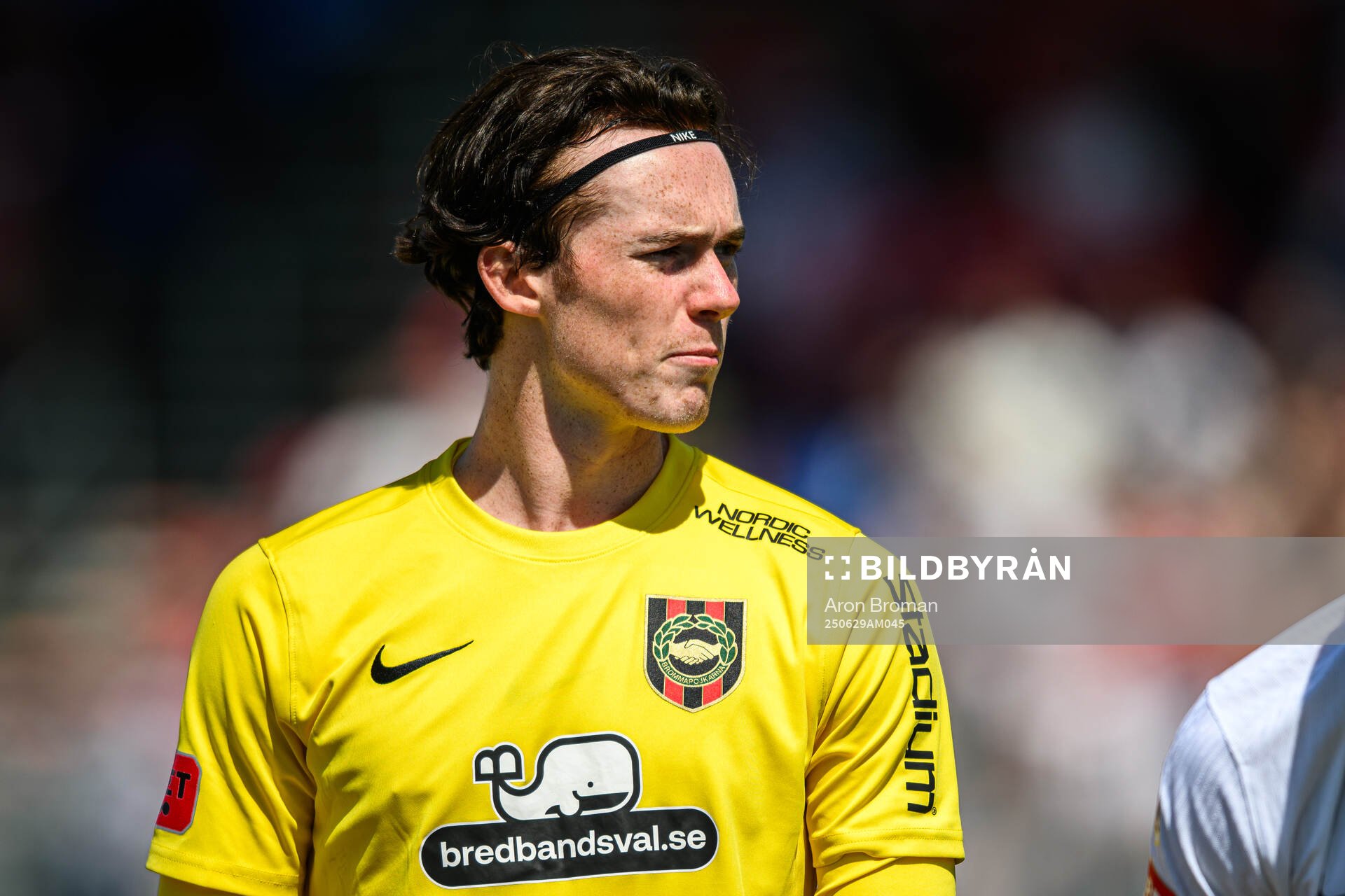 Brommapojkarnas målvakt Leo Cavallius