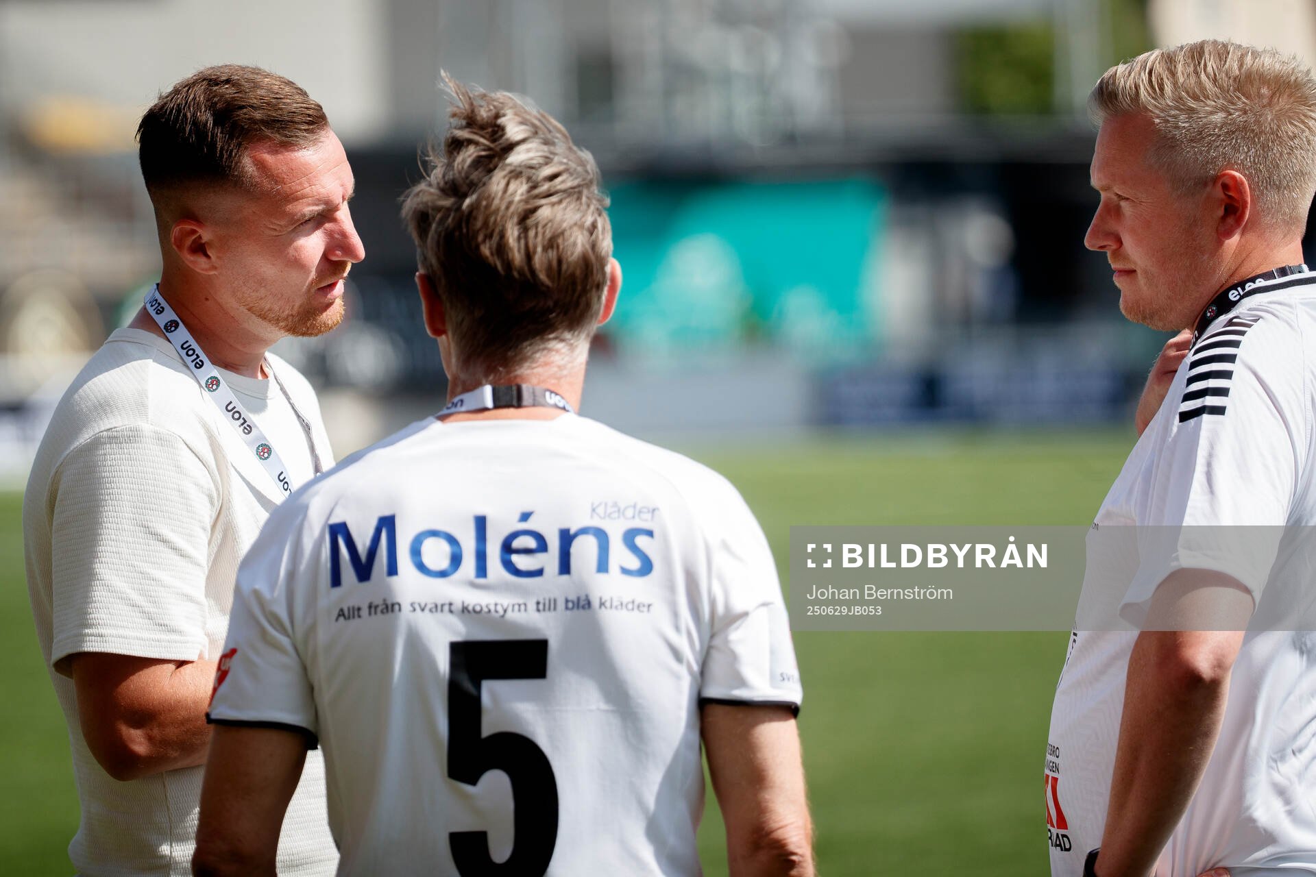 Örebros sportchef Enes Ahmetovic, ordförande Lars Larsen