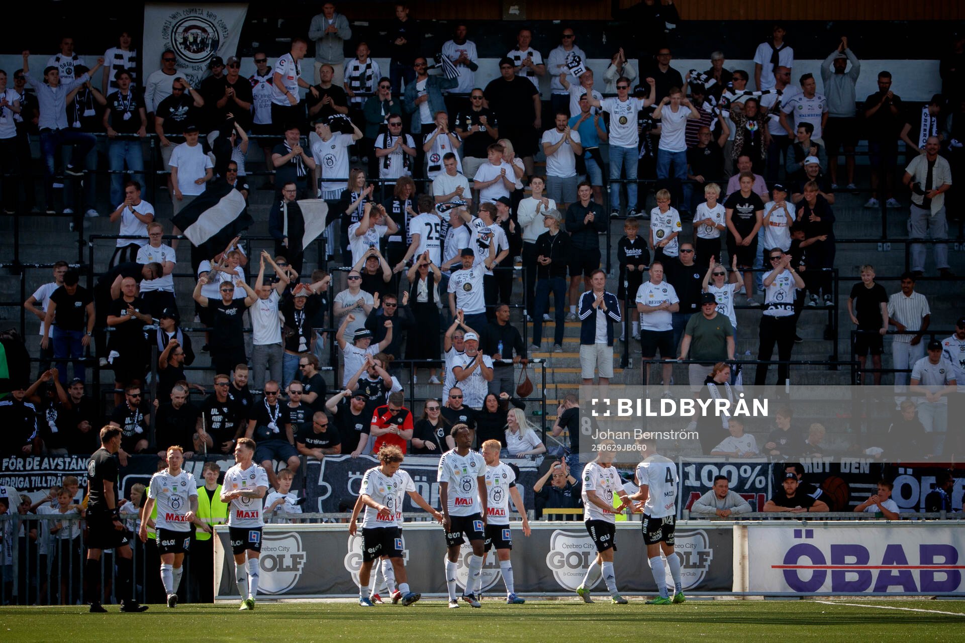 Örebros Hampus Söderström gör 2-2 och jublar