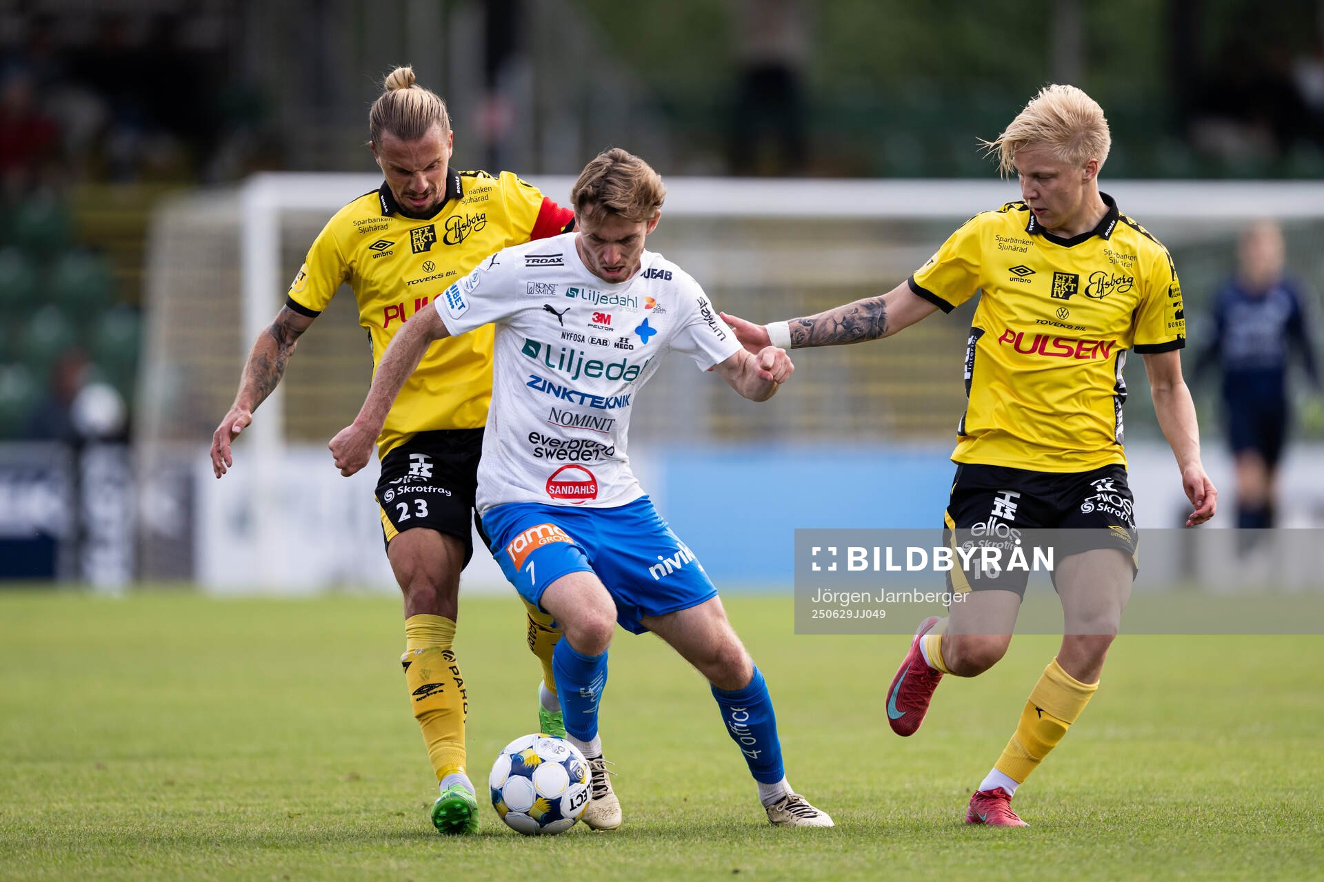 Elfsborgs Niklas Hult, Carl Johansson och Elfsborgs Altti