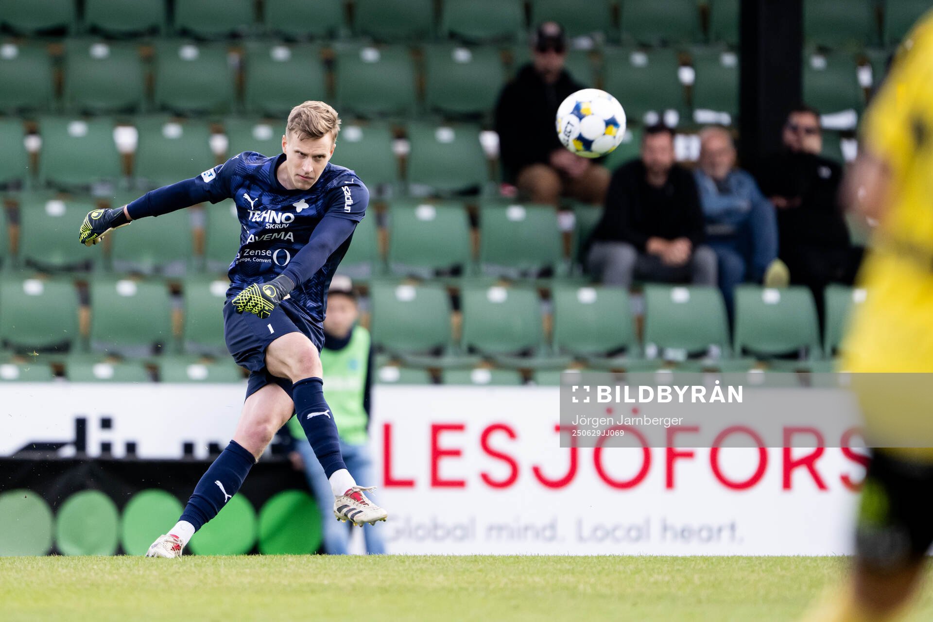 Värnamos målvakt Hugo Keto