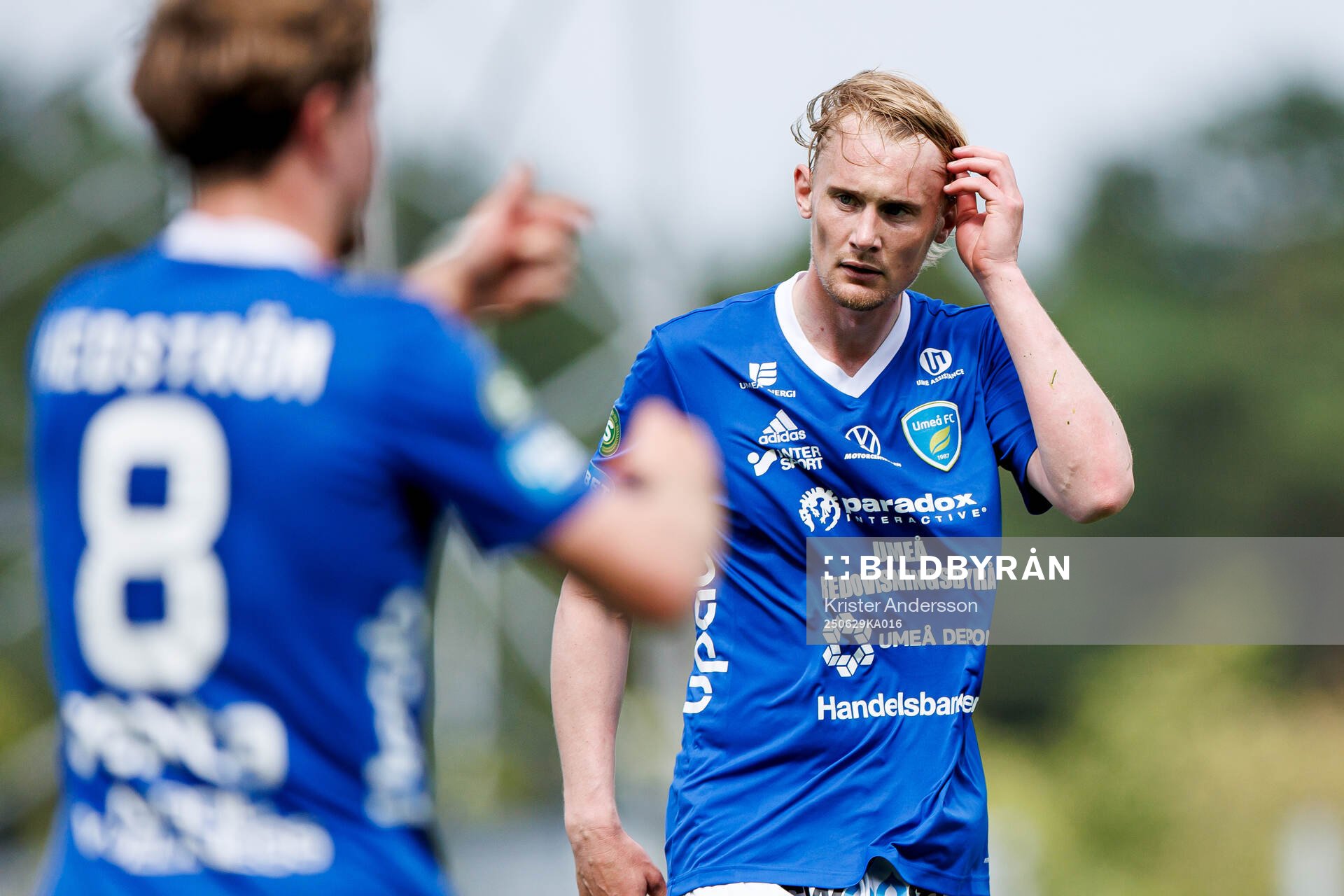 Umeå FCs Ludvig Öhman Silwerfeldt