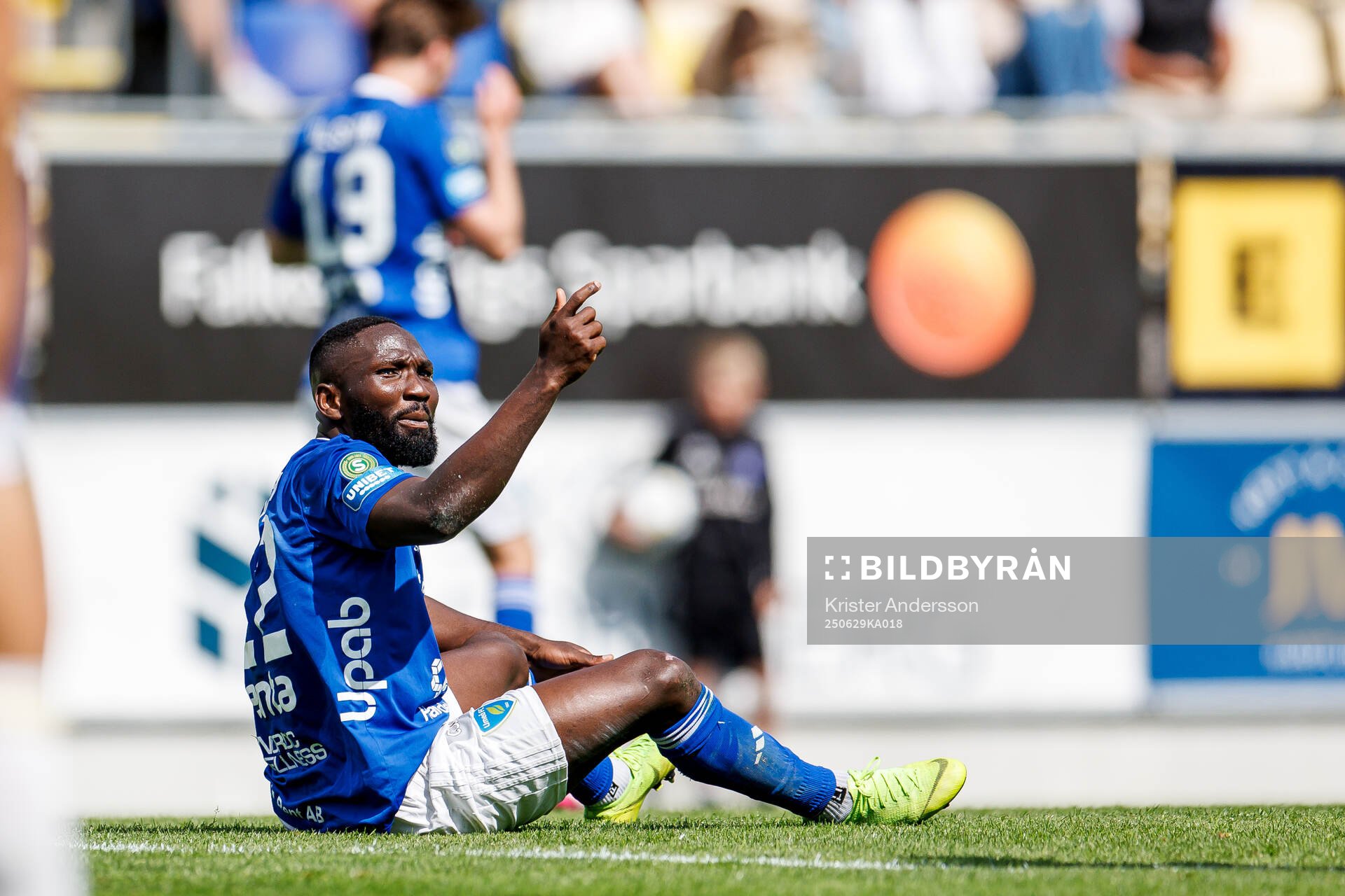 Umeå FCs Emmanuel Yeboah