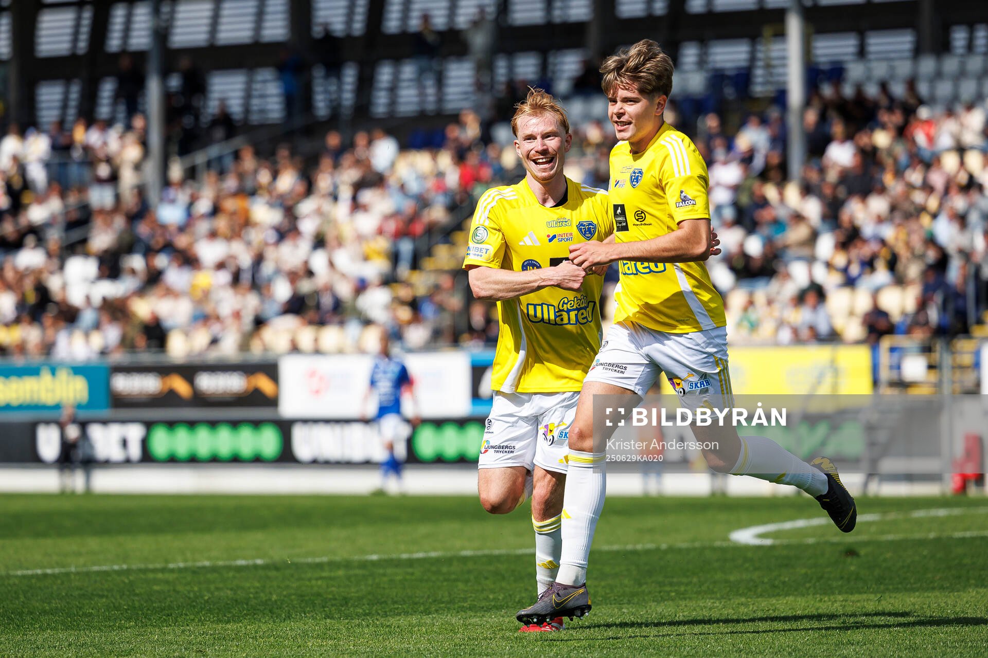 Falkenbergs Linus Borgström och Remo Gotfredsen Grgic