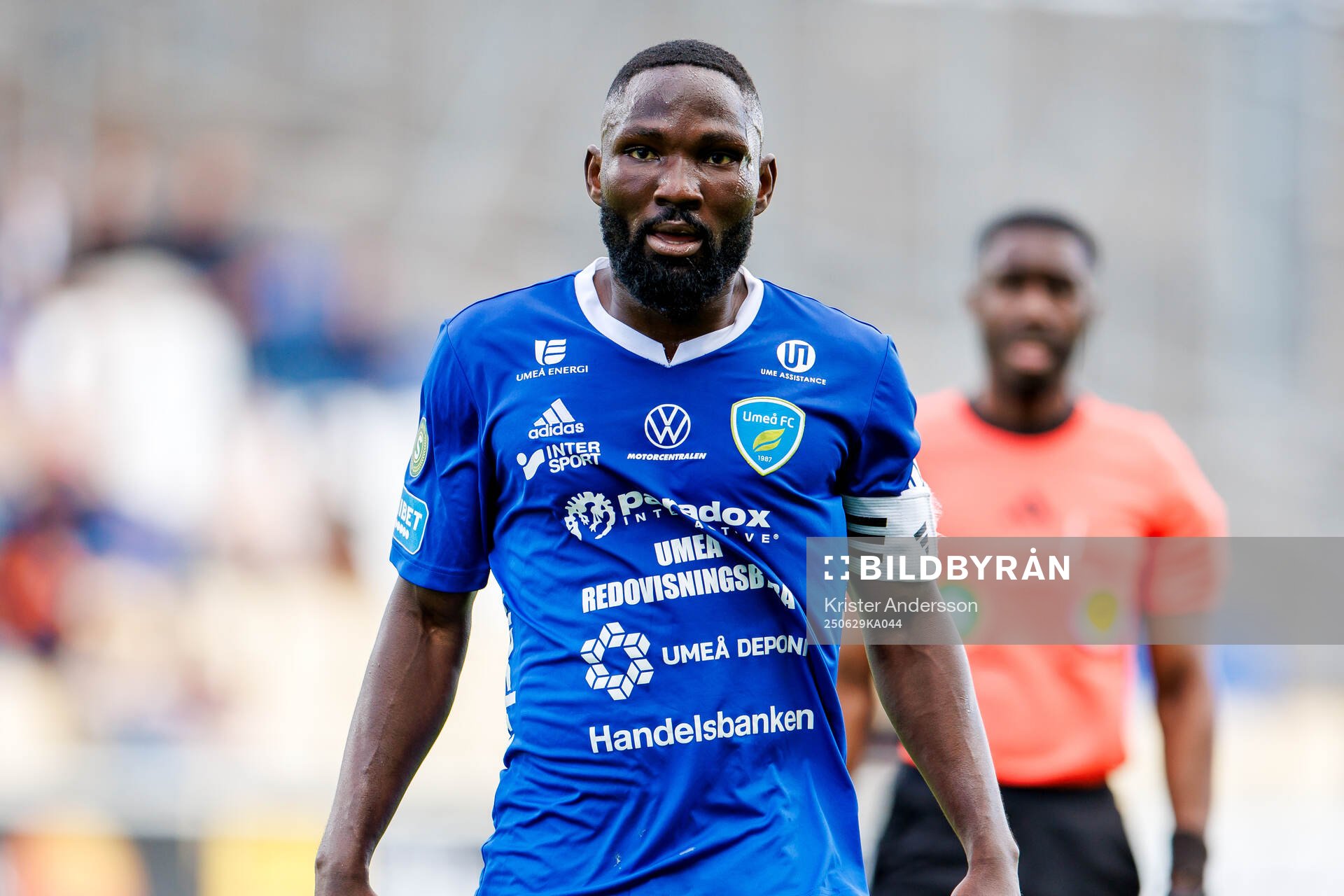 Umeå FCs Emmanuel Yeboah