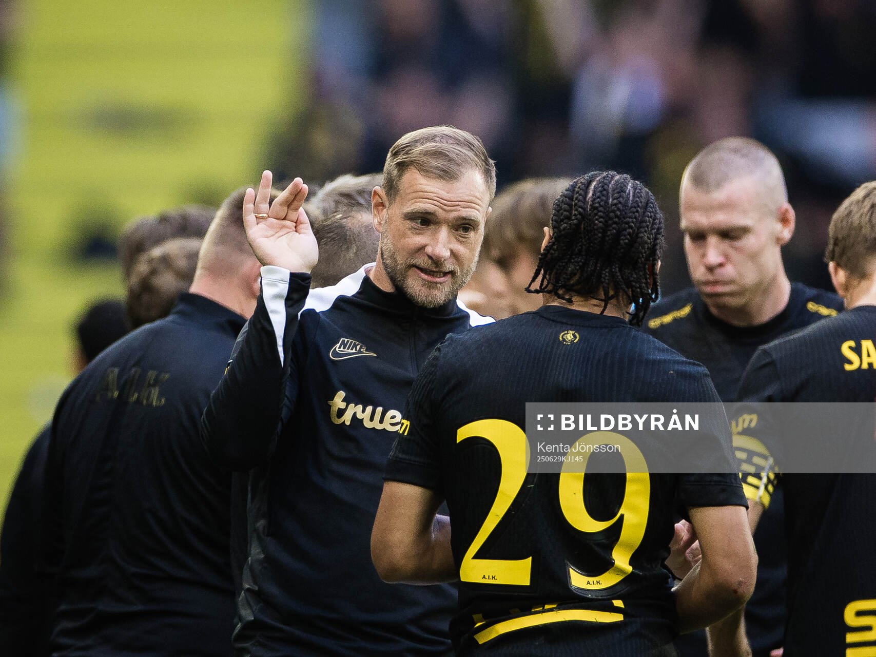 AIKs John Guidetti och Kevin Filling