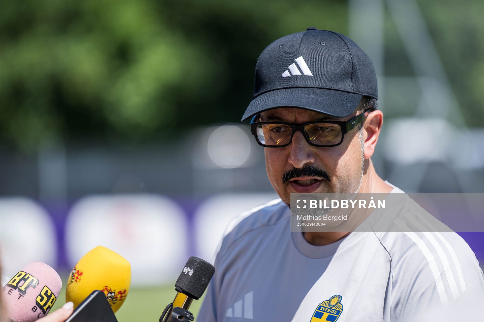 Doctor Houman Ebrahim of the Swedish women's national