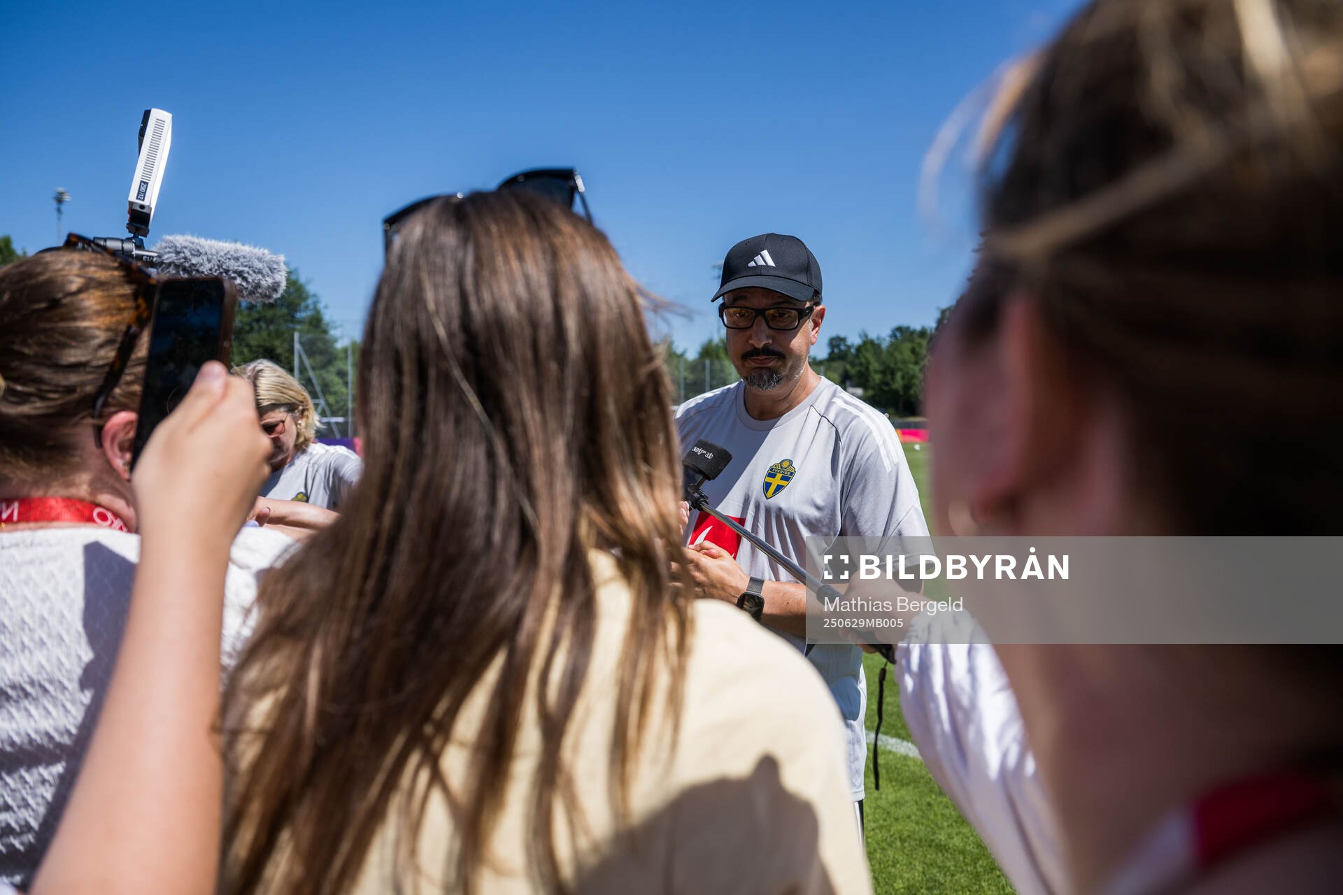 Doctor Houman Ebrahim of the Swedish women's national