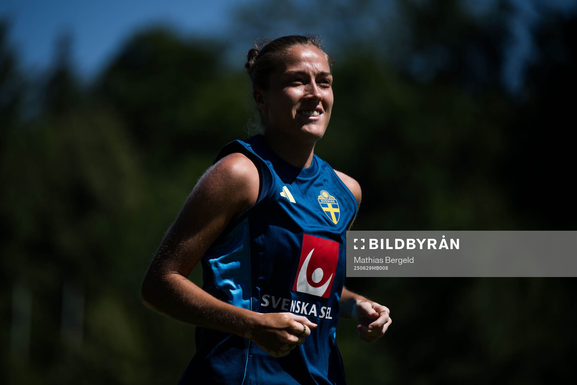 Filippa Angeldahl of the Swedish women's national football