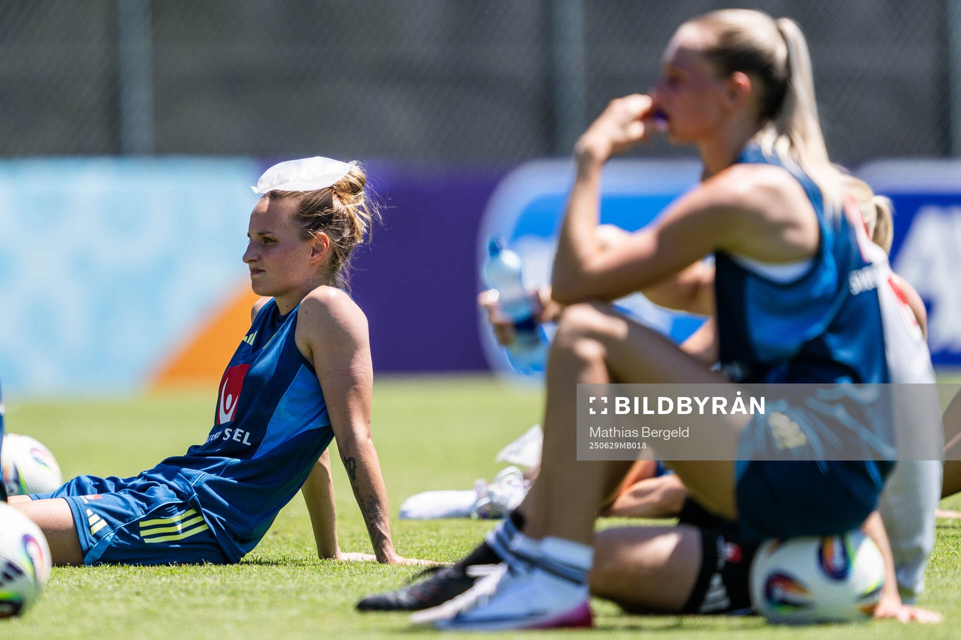 Nathalie Björn of the Swedish women's national football