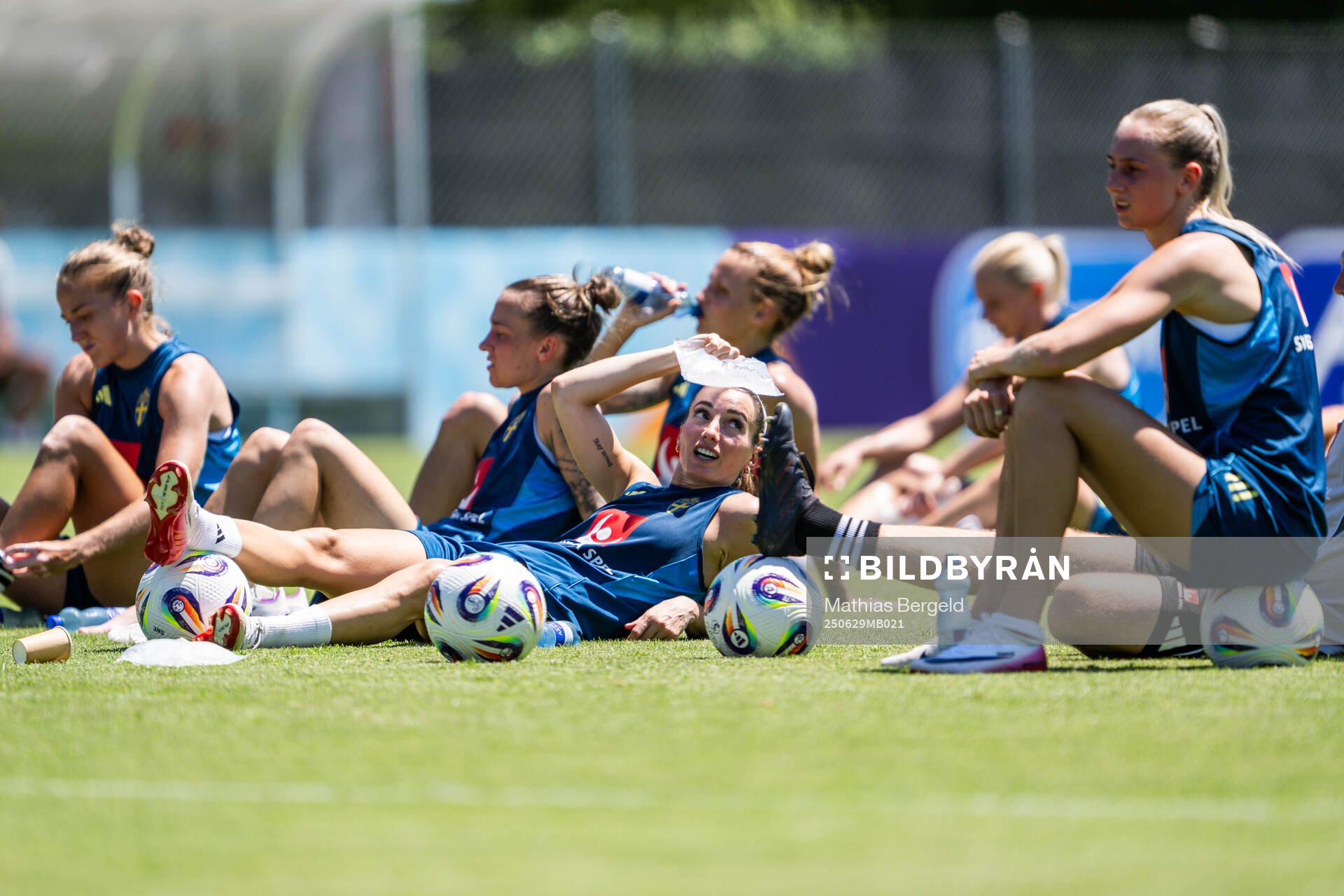 Kosovare Asllani of the Swedish women's national football