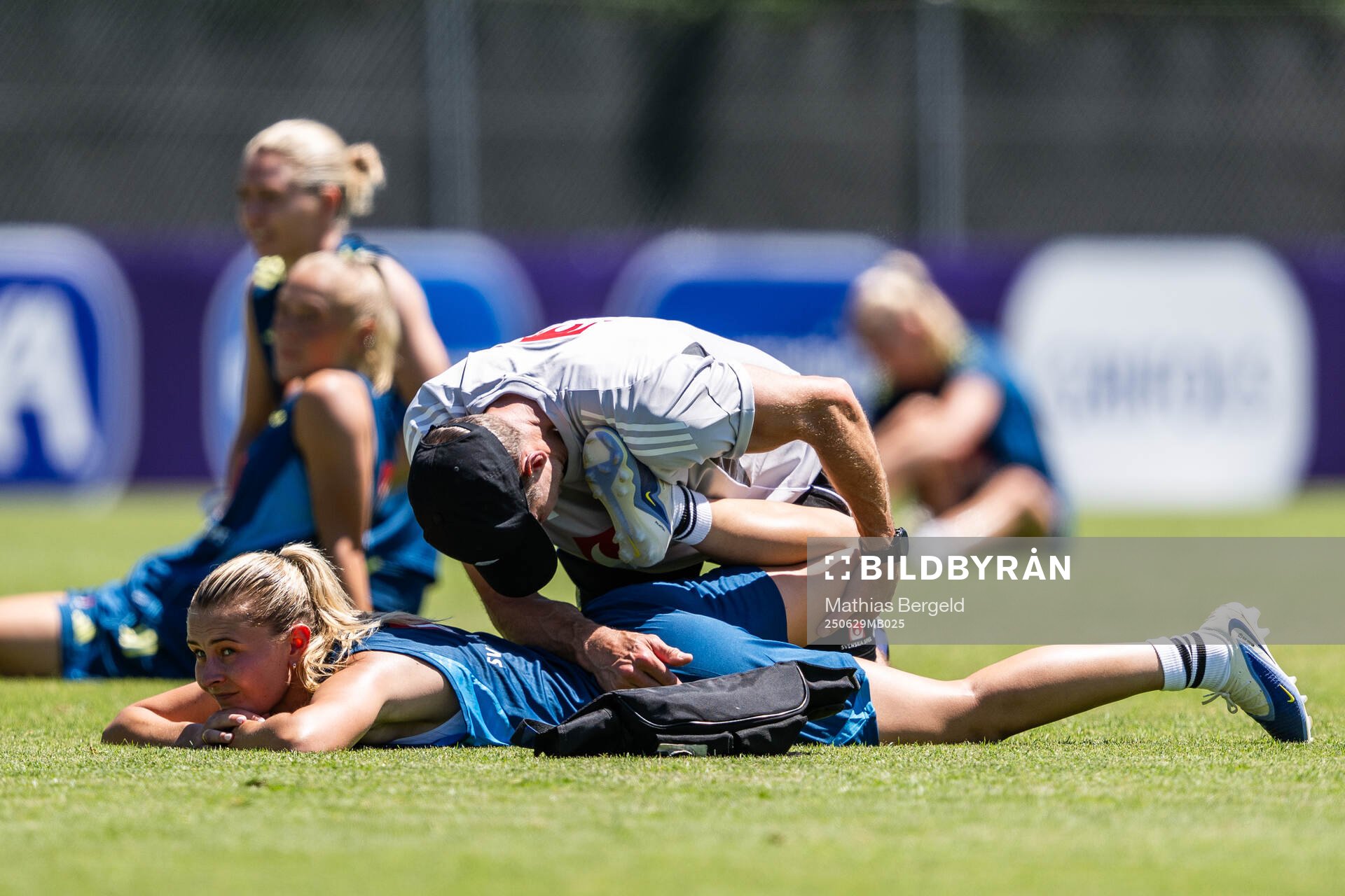 Amanda Nildén of the Swedish women's national football
