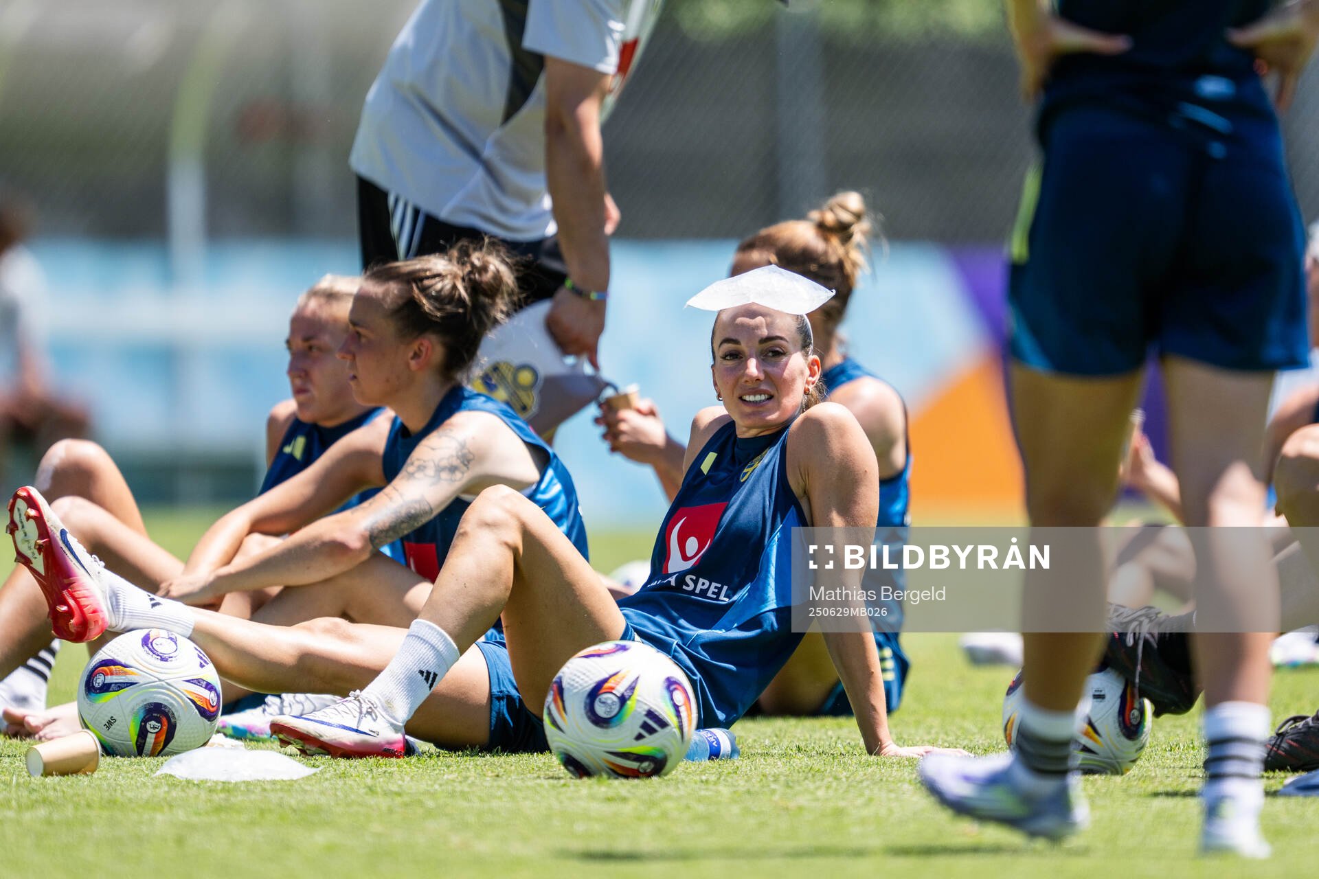 Kosovare Asllani of the Swedish women's national football