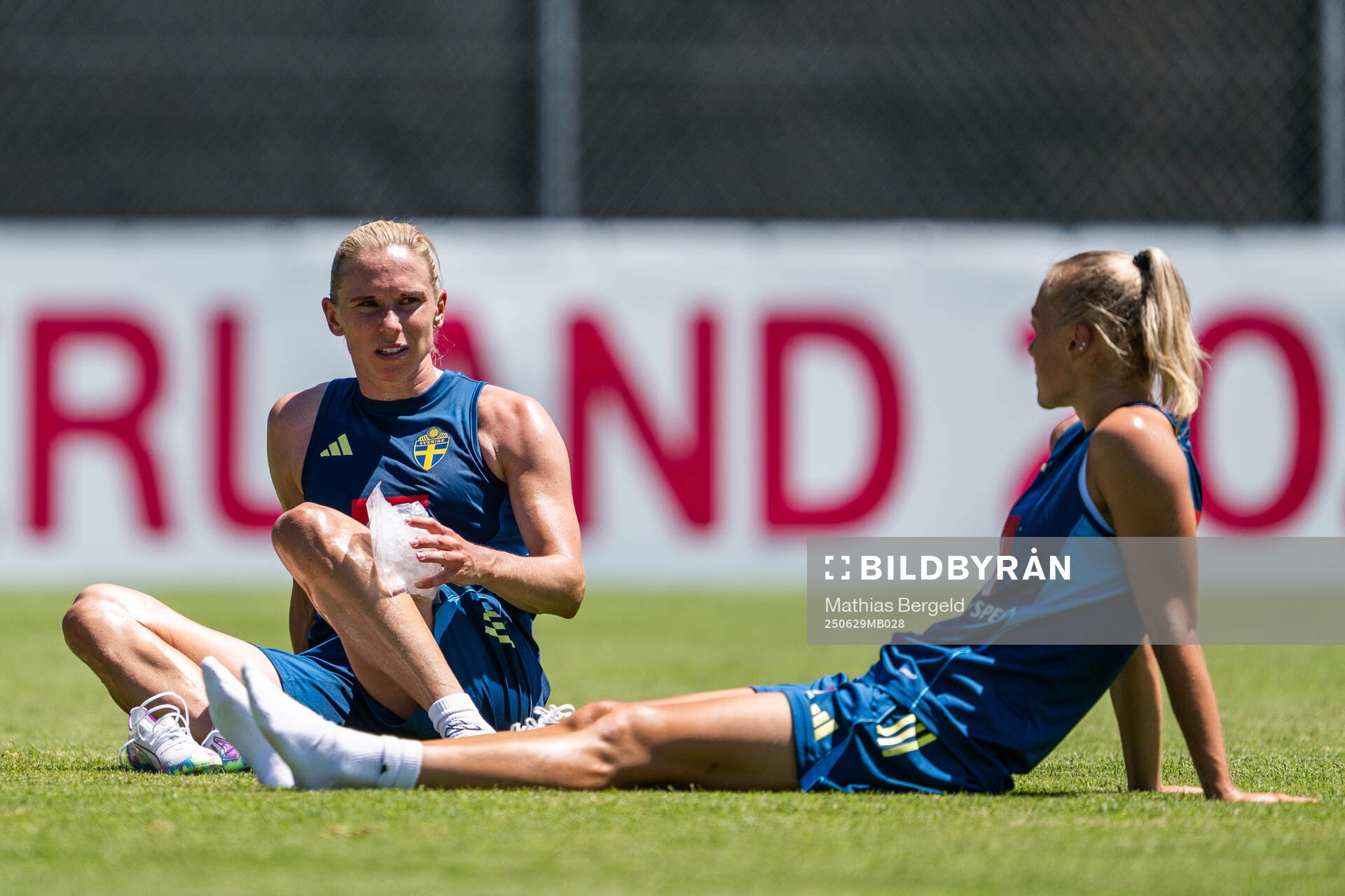 Jonna Andersson of the Swedish women's national football