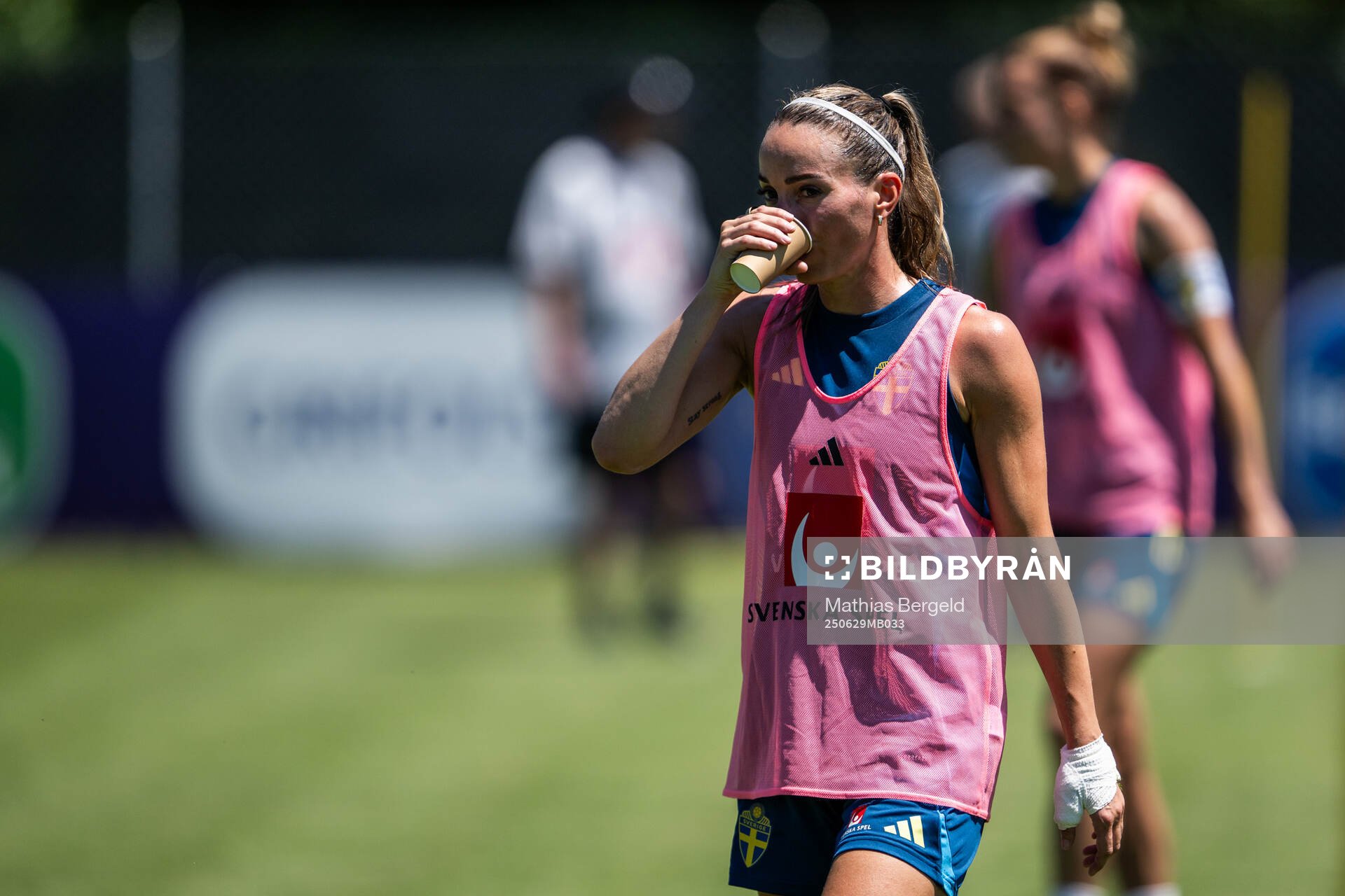 Kosovare Asllani of the Swedish women's national football