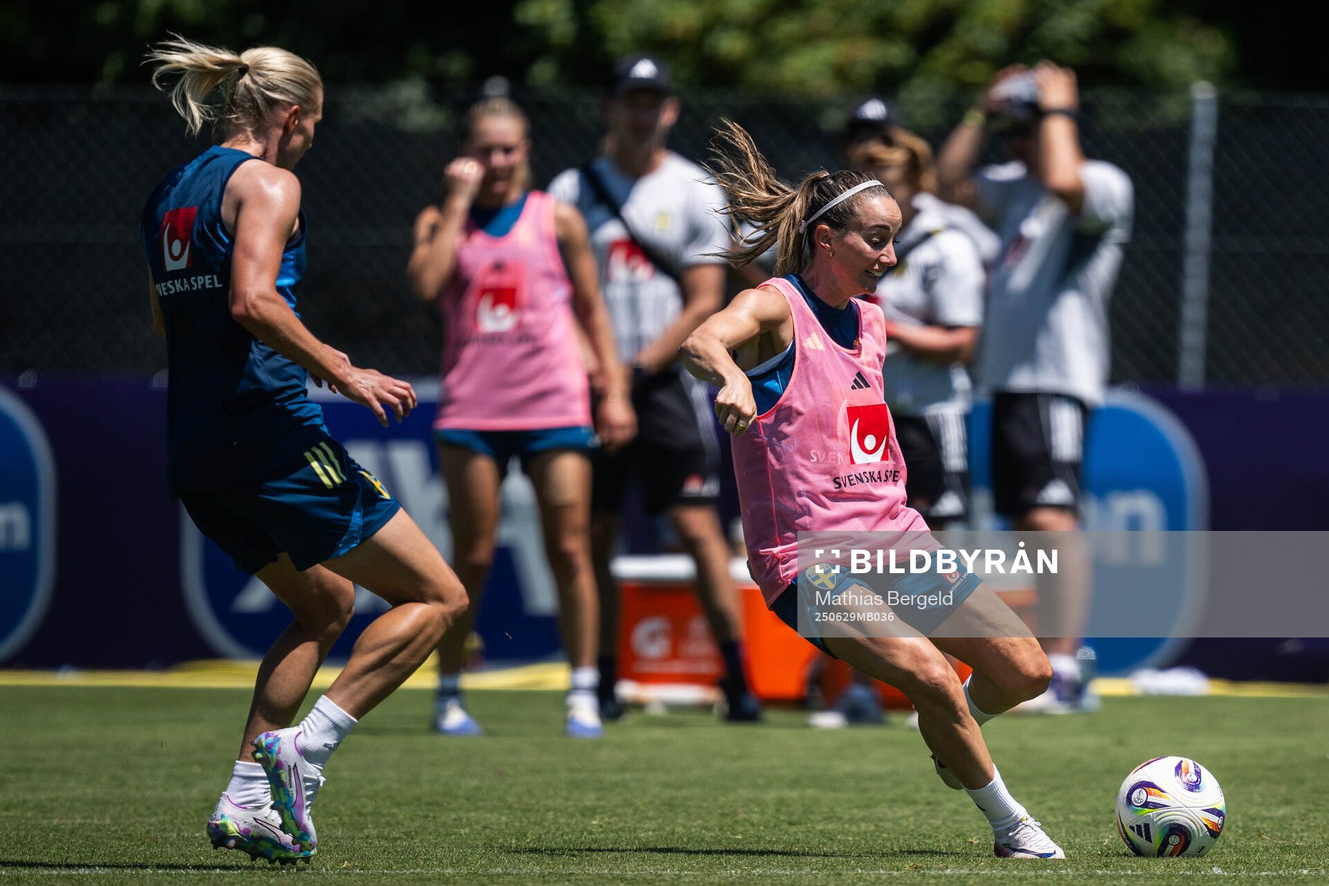 Kosovare Asllani of the Swedish women's national football