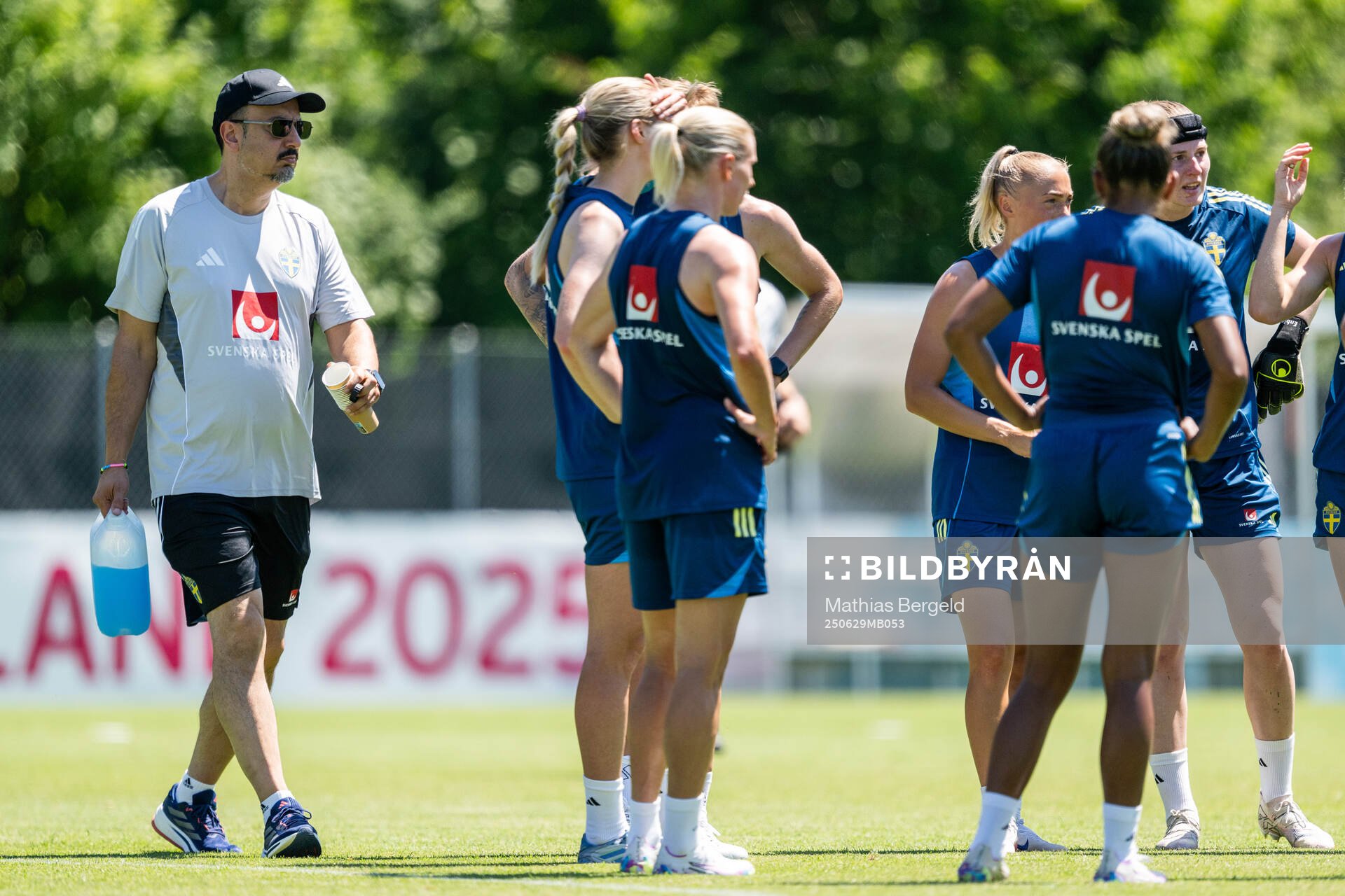 Doctor Houman Ebrahim of the Swedish women's national