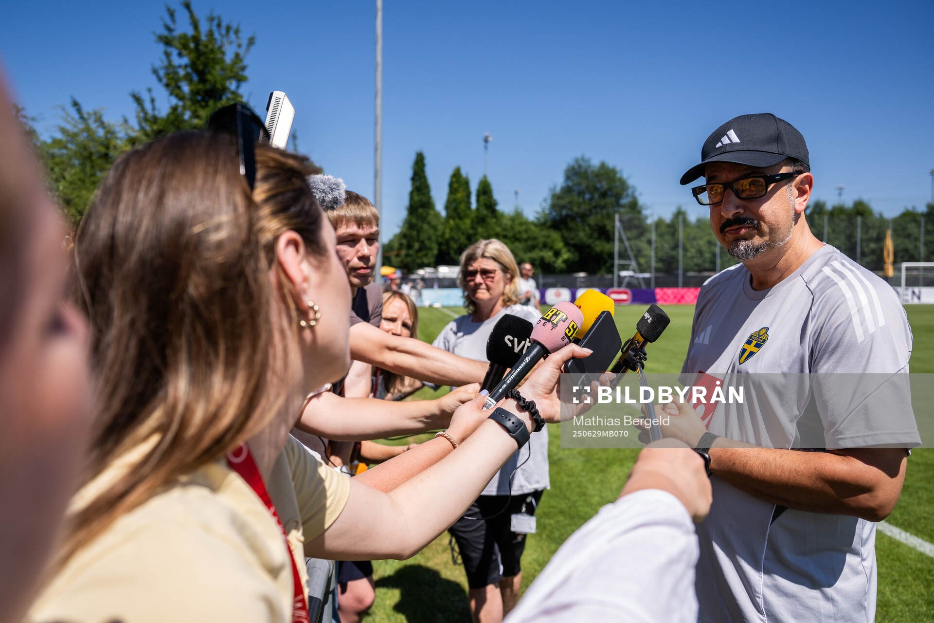 Doctor Houman Ebrahim of the Swedish women's national