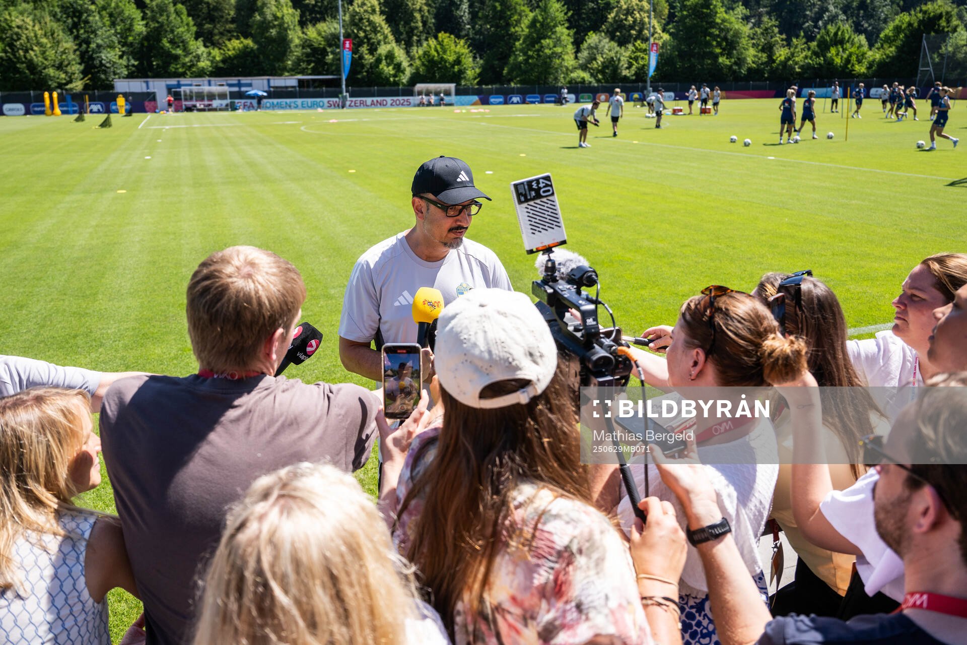 Doctor Houman Ebrahim of the Swedish women's national
