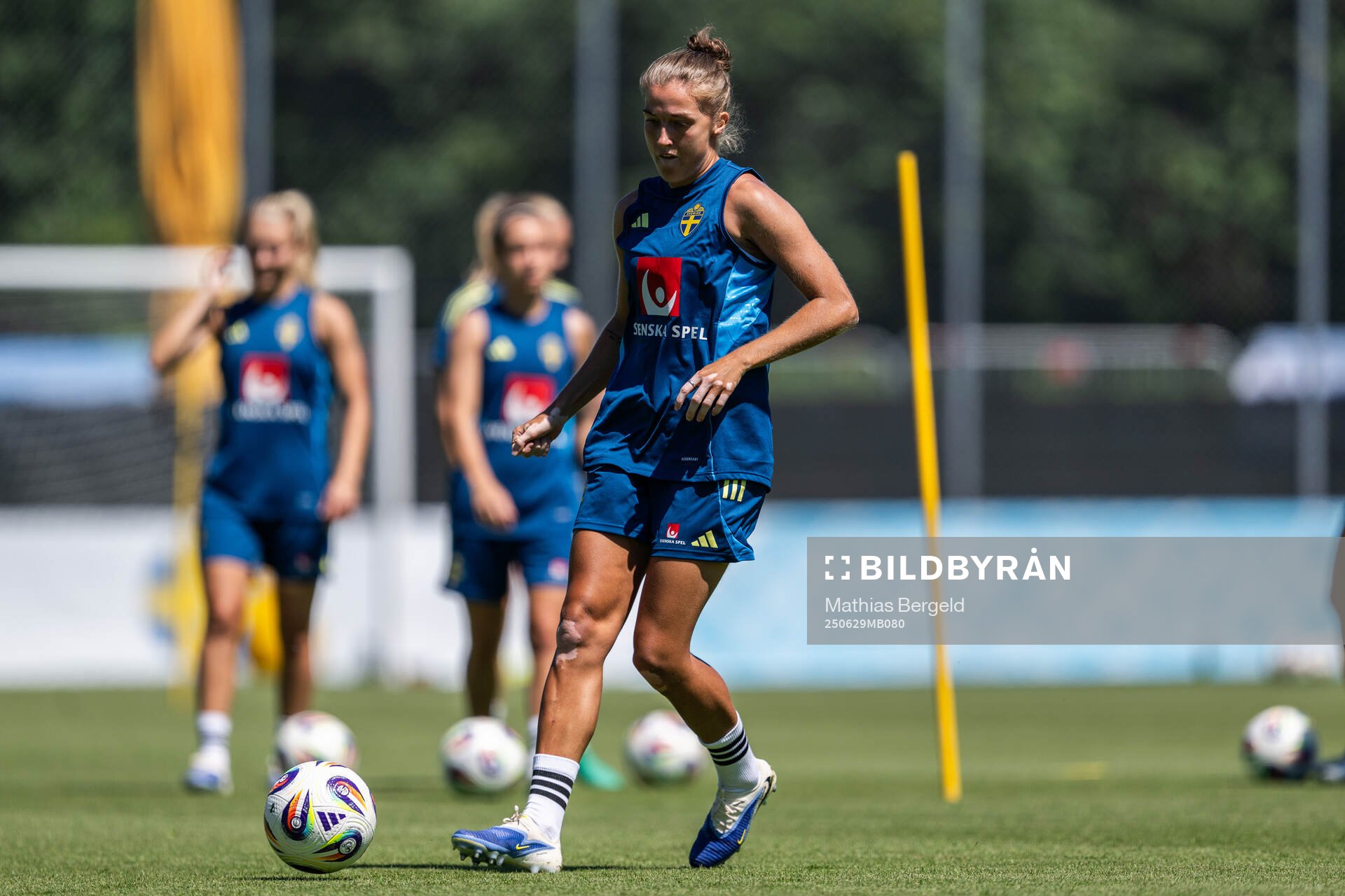 Filippa Angeldahl of the Swedish women's national football