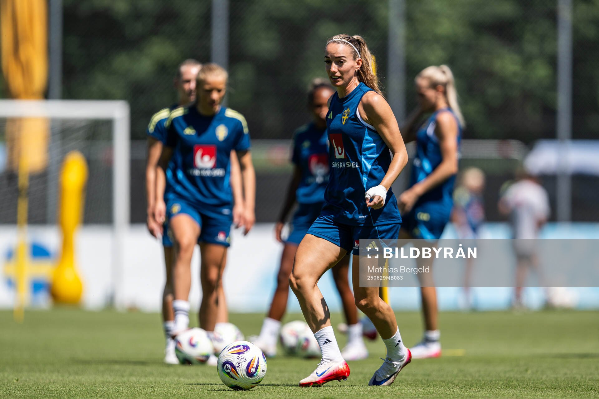 Kosovare Asllani of the Swedish women's national football