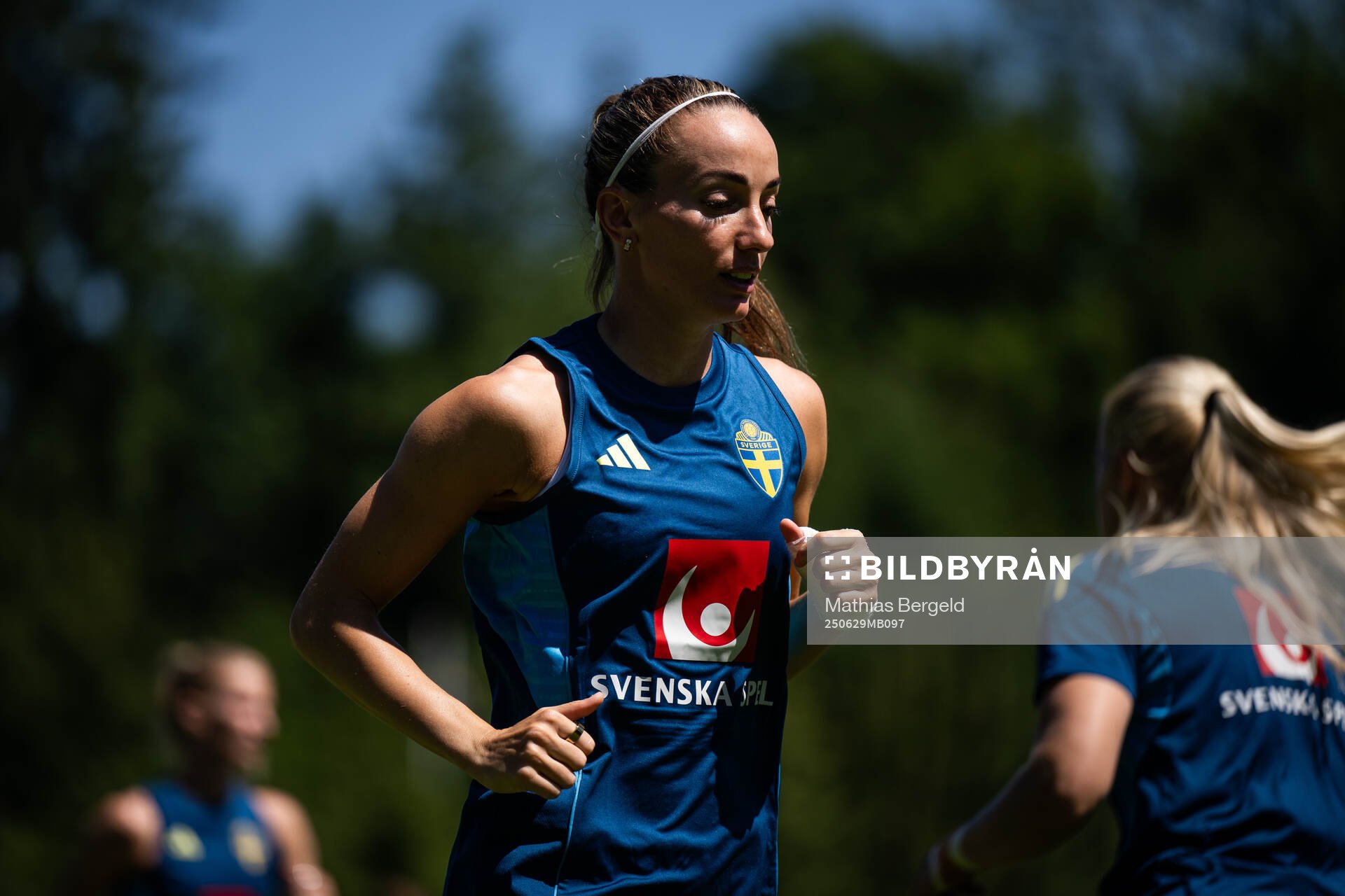 Kosovare Asllani of the Swedish women's national football