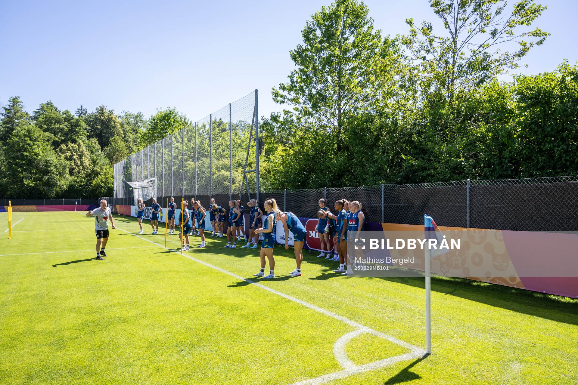 Performance manager Pontus Ekblom of the Swedish women's