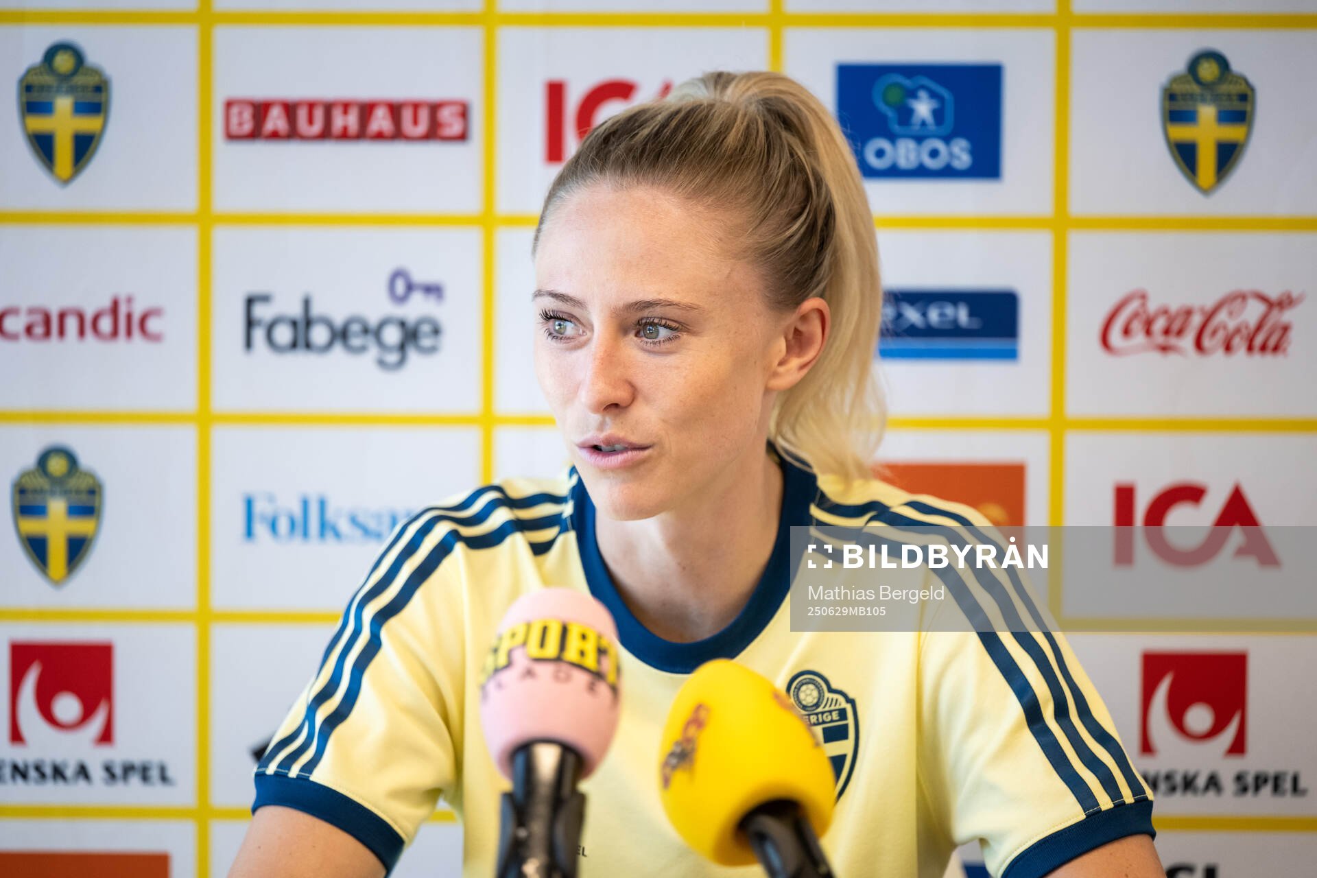 Rebecka Blomqvist of the Swedish women's national football