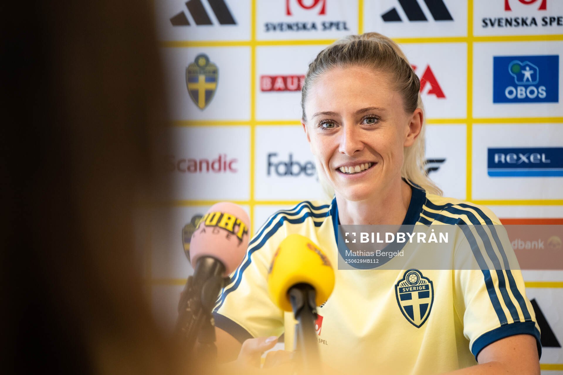 Rebecka Blomqvist of the Swedish women's national football