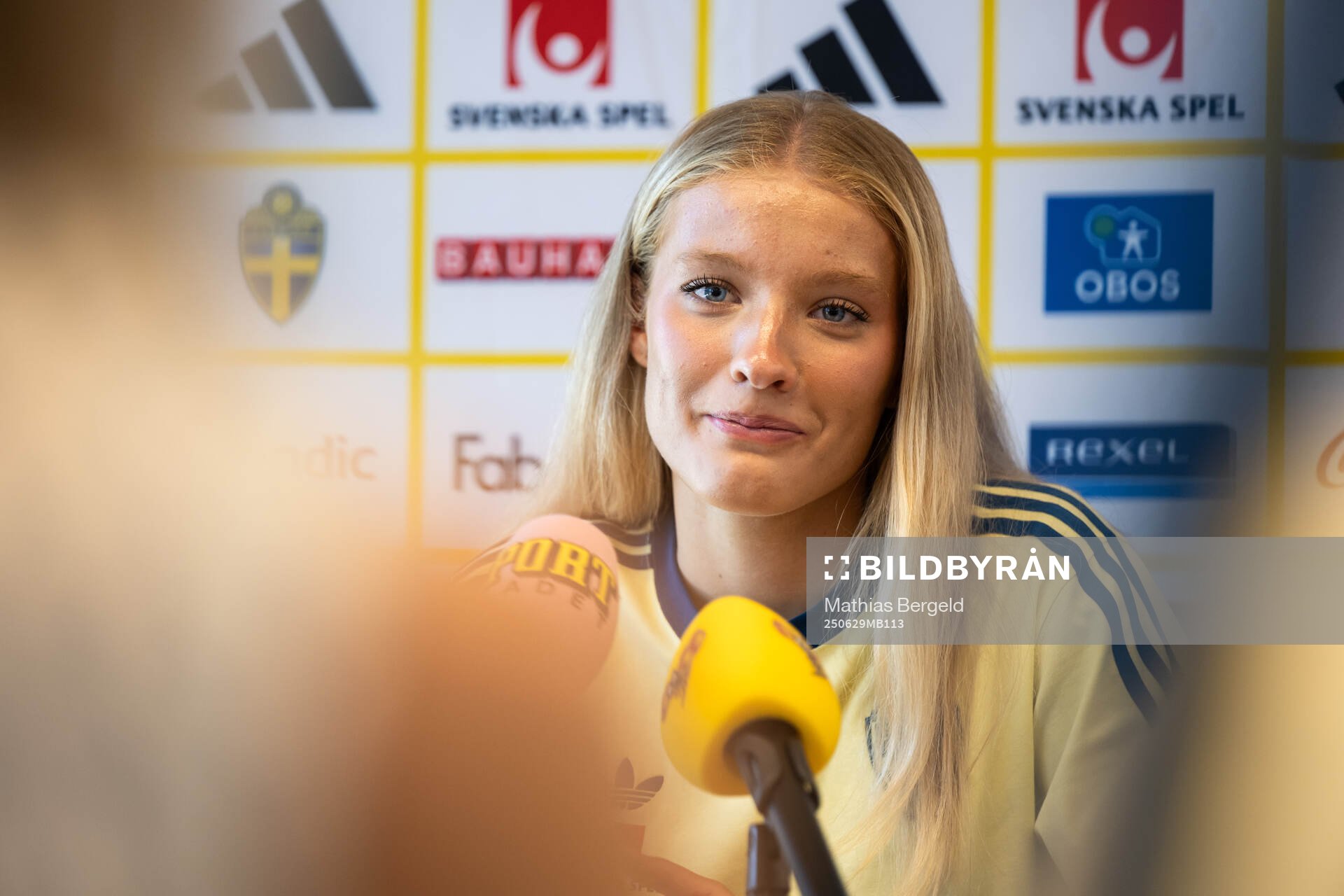 Smilla Holmberg of the Swedish women's national football