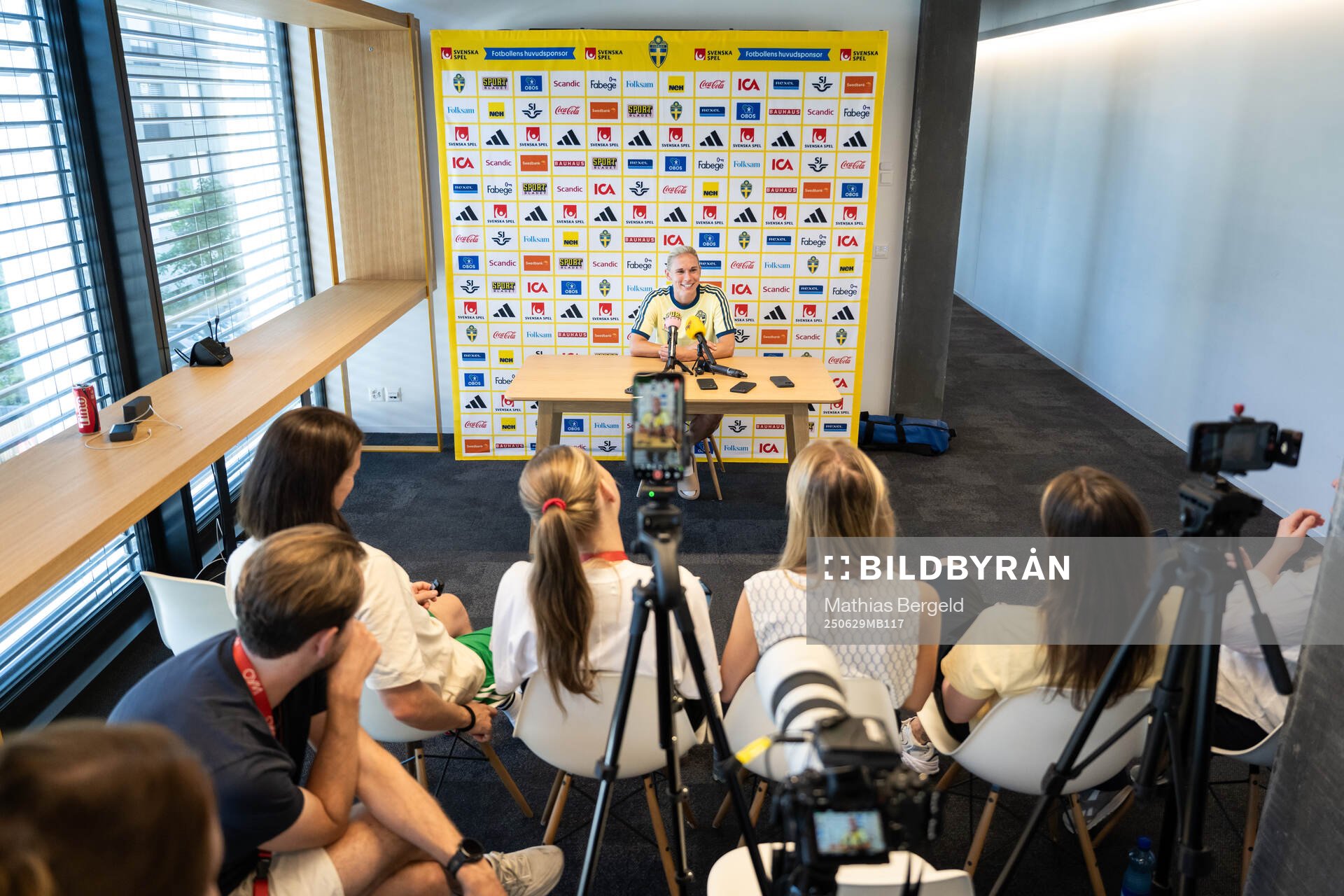 Jonna Andersson of the Swedish women's national football