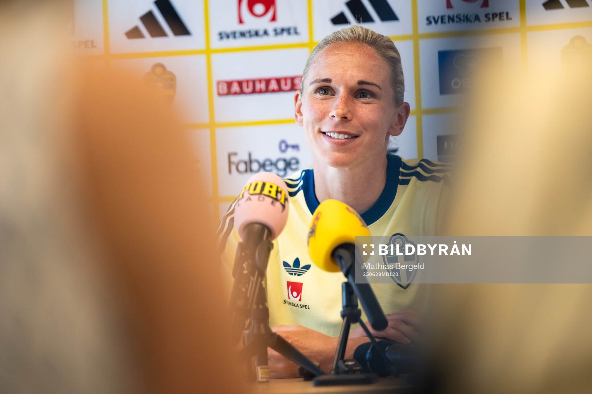 Jonna Andersson of the Swedish women's national football