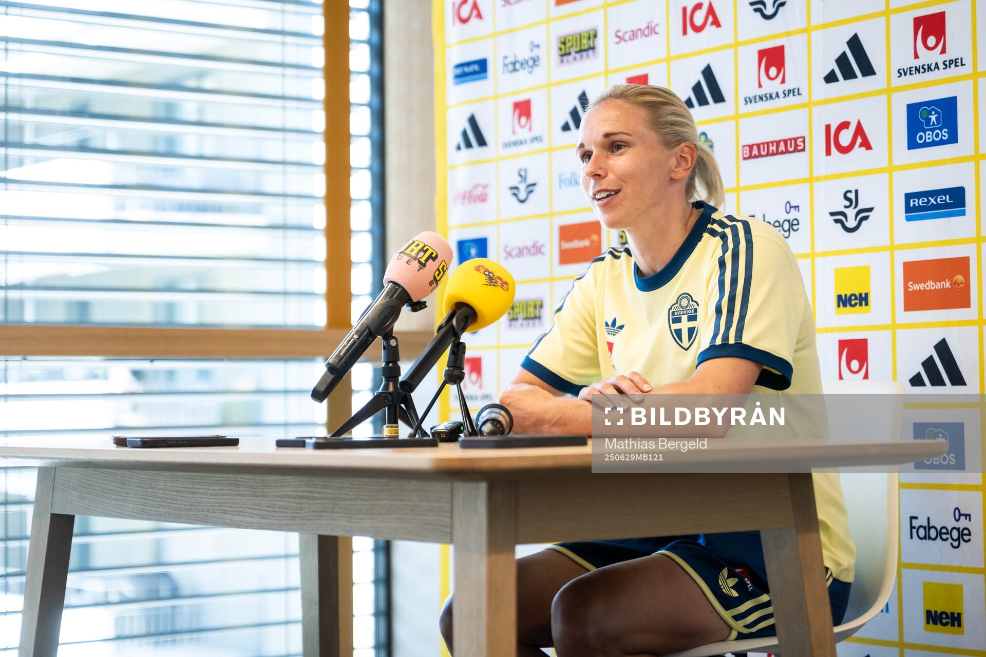 Jonna Andersson of the Swedish women's national football