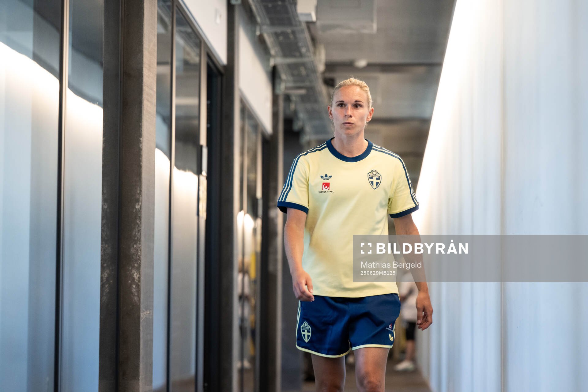 Jonna Andersson of the Swedish women's national football
