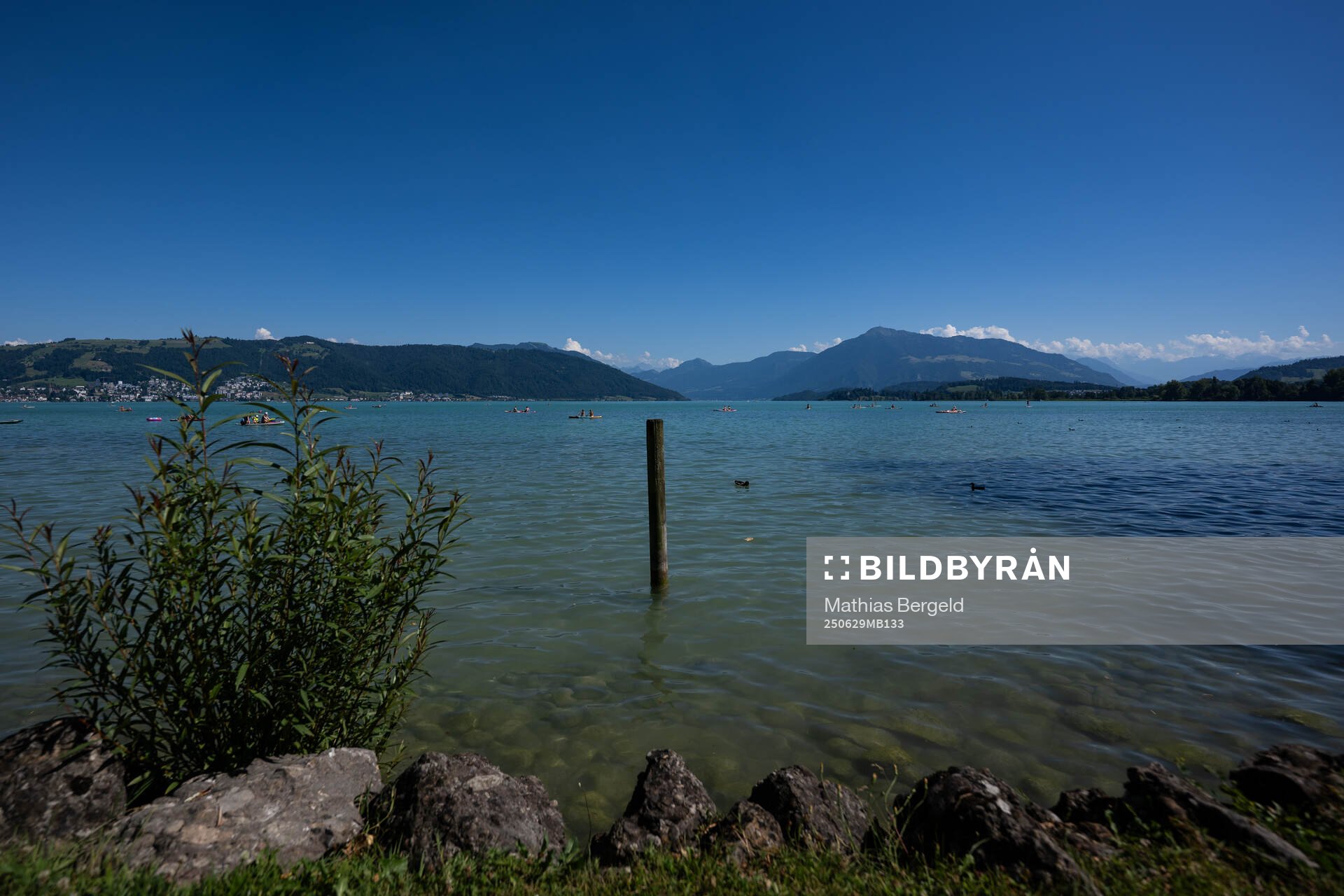 General view of the Zugersee