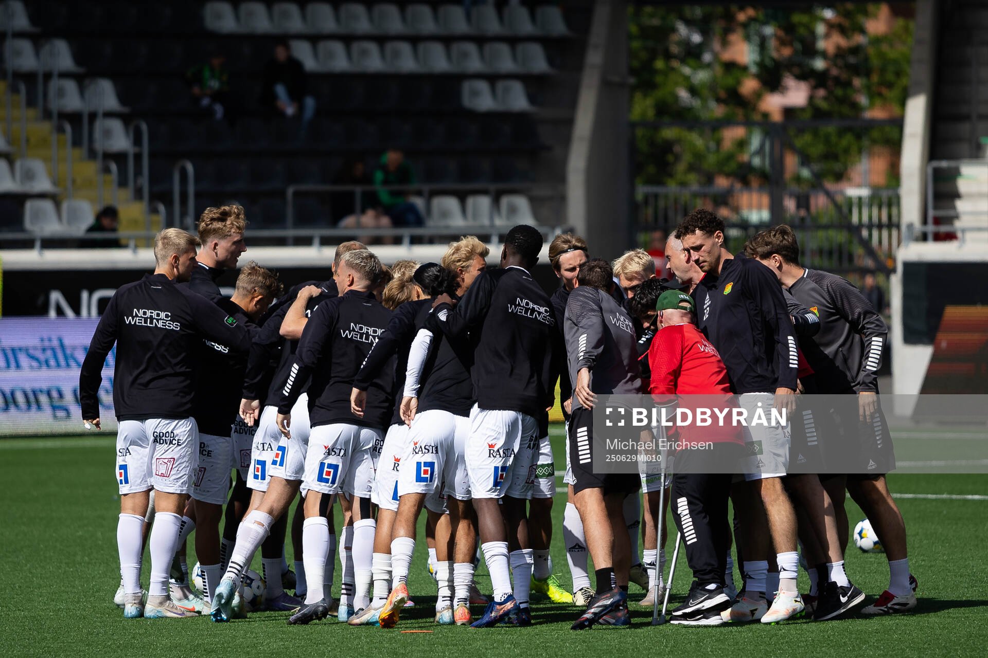 GAIS spelare och ledare samlade