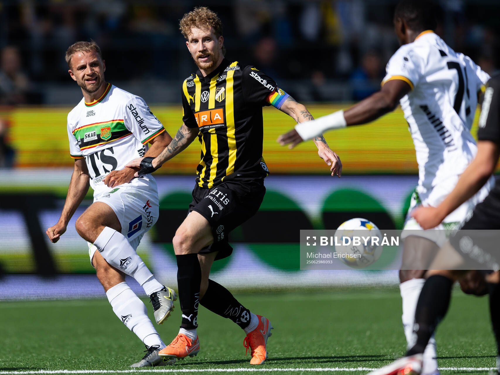 GAIS Gustav Lundgren och Häckens Simon Gustafson
