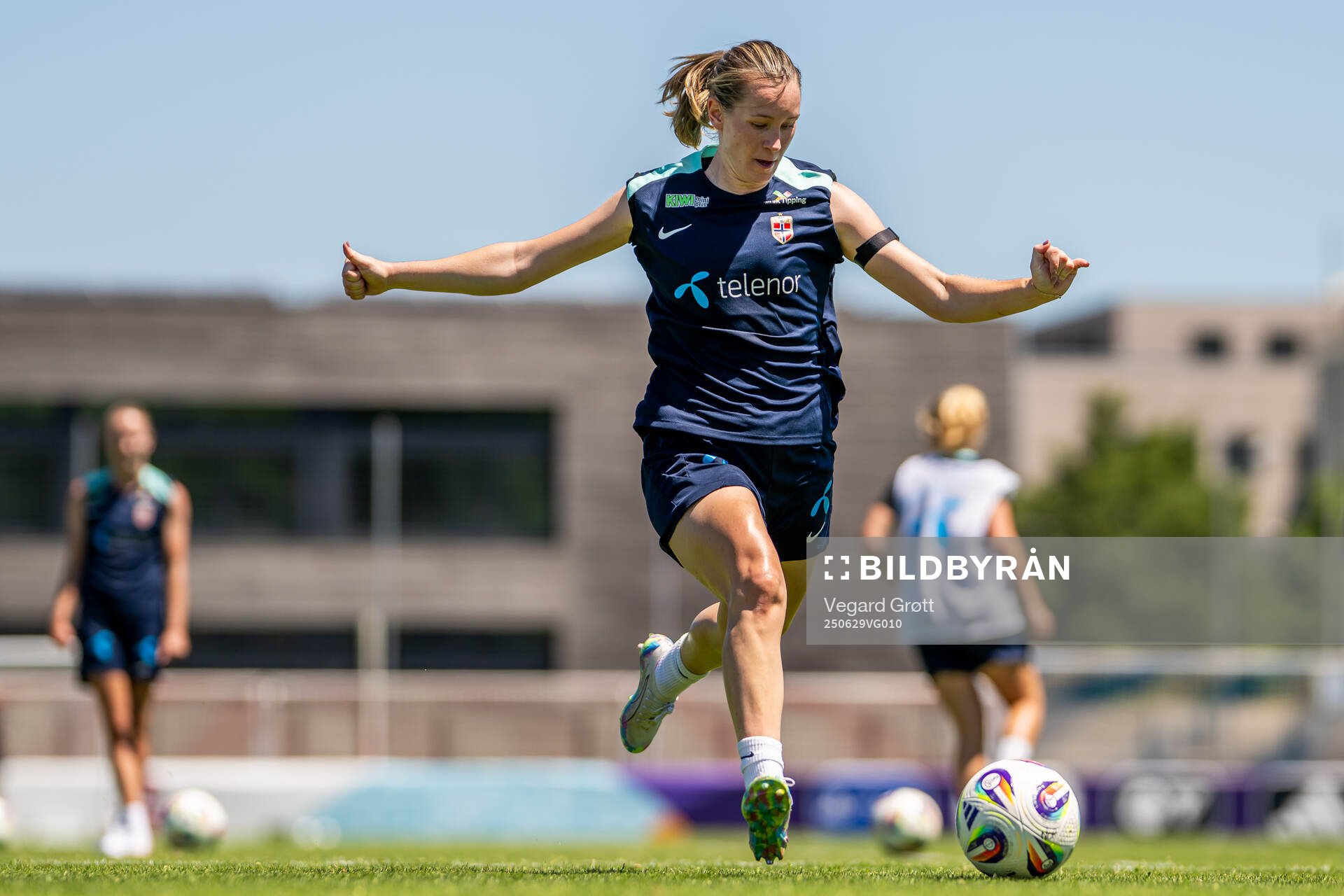 Elisabeth Terland of the Norwegian women's national