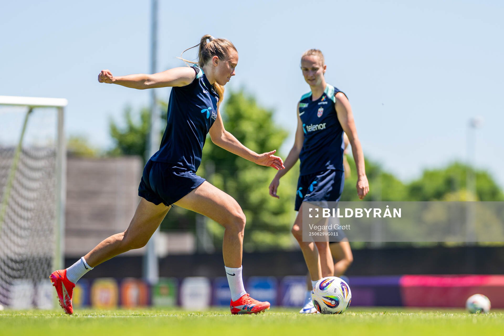 Synne Sofie Kinden Jensen of the Norwegian women's national