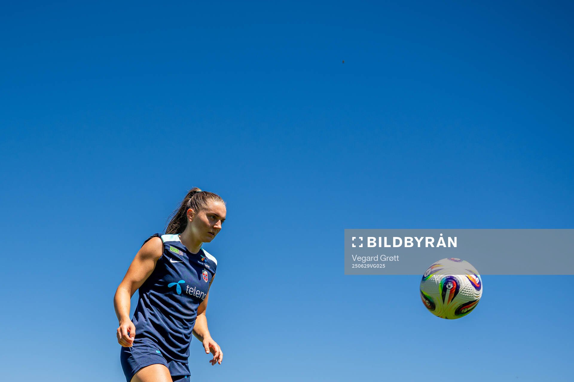 Vilde Bøe Risa of the Norwegian women's national football