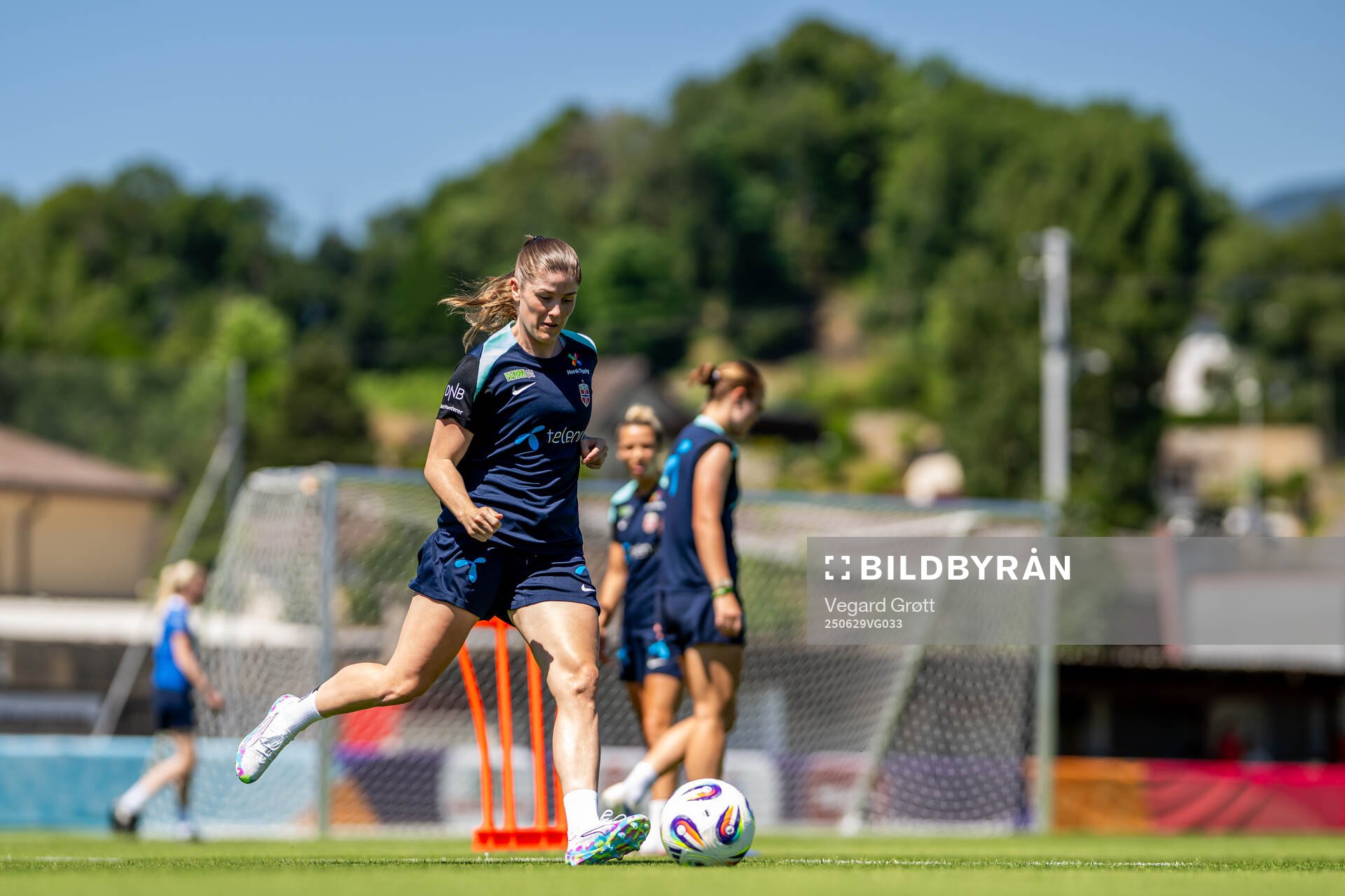 Maren Mjelde of the Norwegian women's national football team