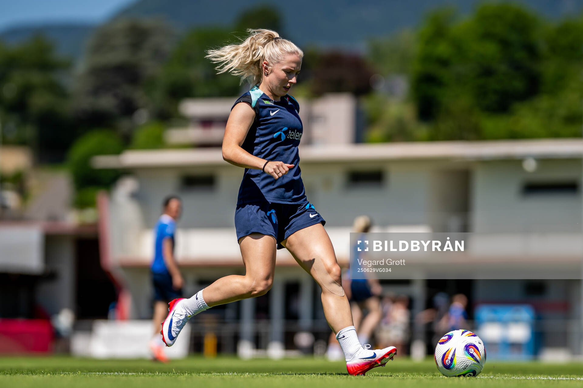Thea Bjelde of the Norwegian women's national football team