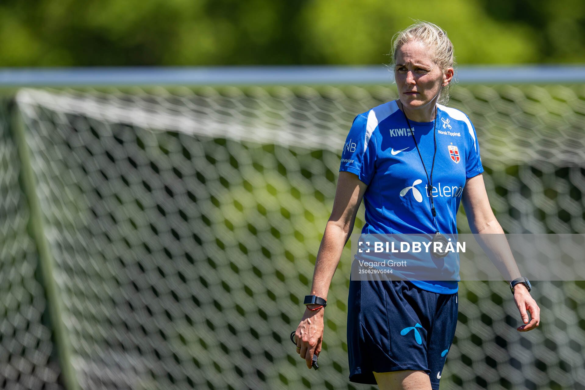 Gemma Grainger, head coach of the Norwegian women's